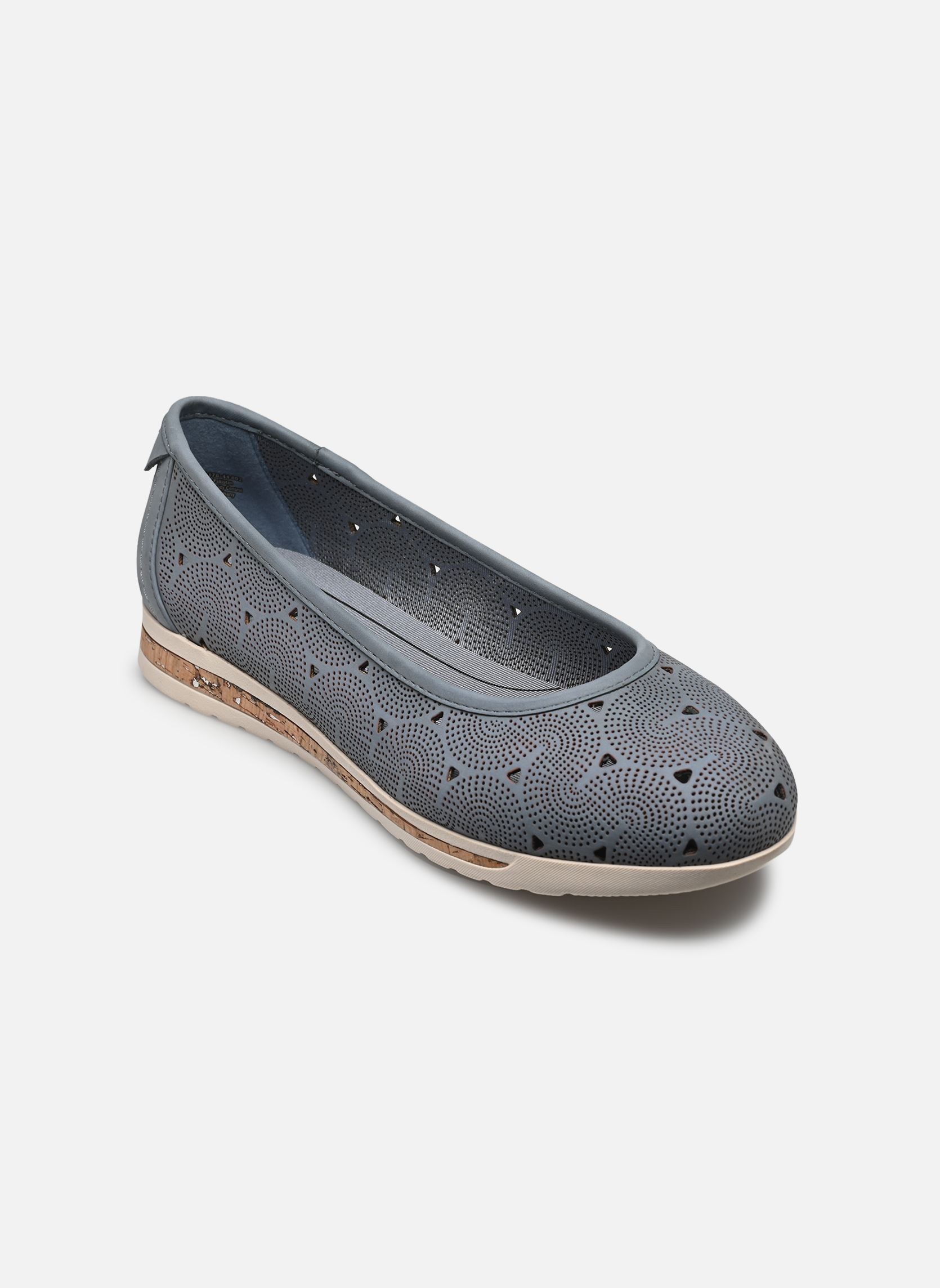 Ballerines classiques 22178-44 femme bleu Jana shoes Ballerines classiques 22178-44 femme bleu DENIM