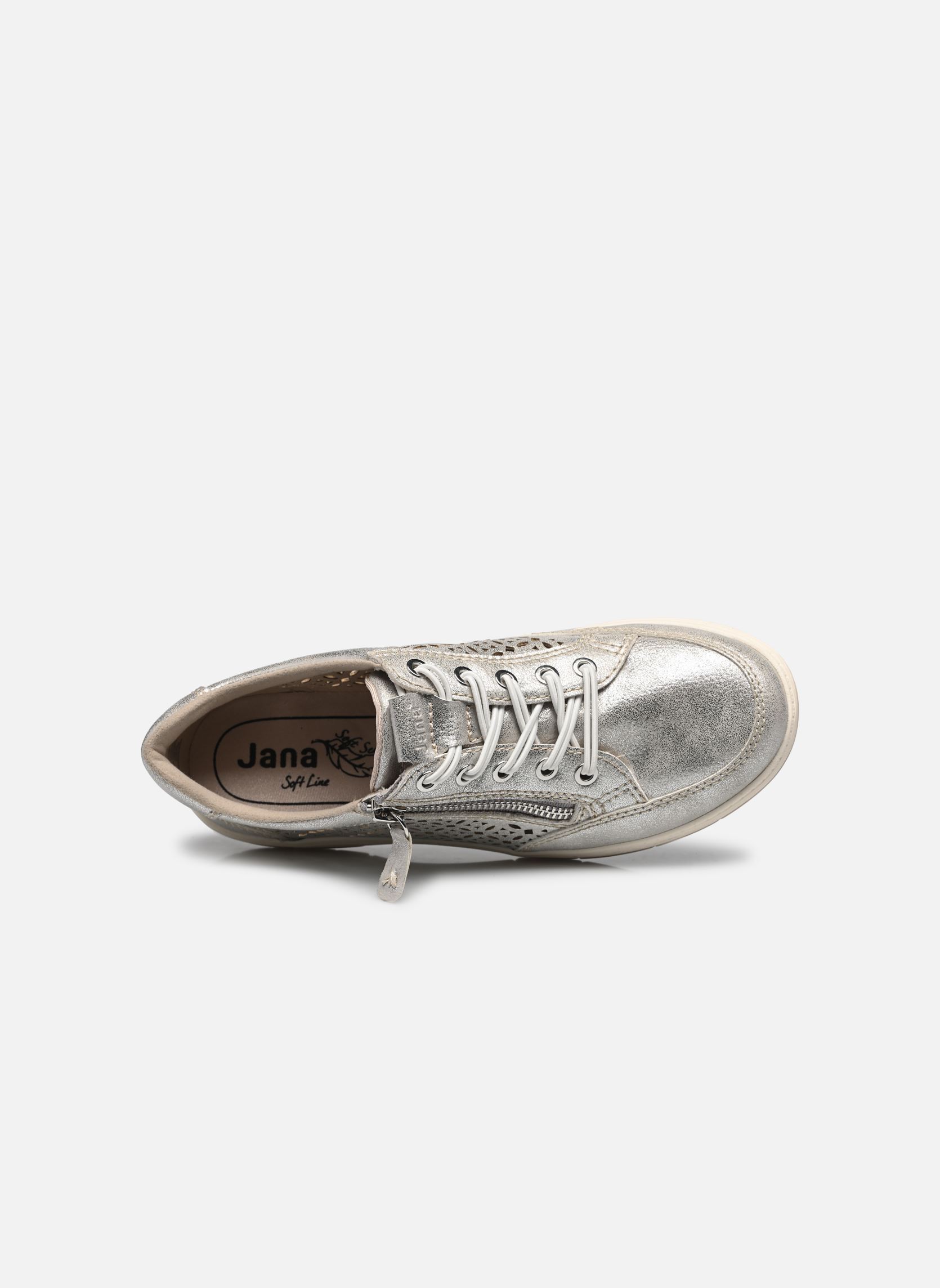 Sneakers basse 23665-44 donna argento Jana shoes Sneakers basse 23665-44 donna argento SILVER