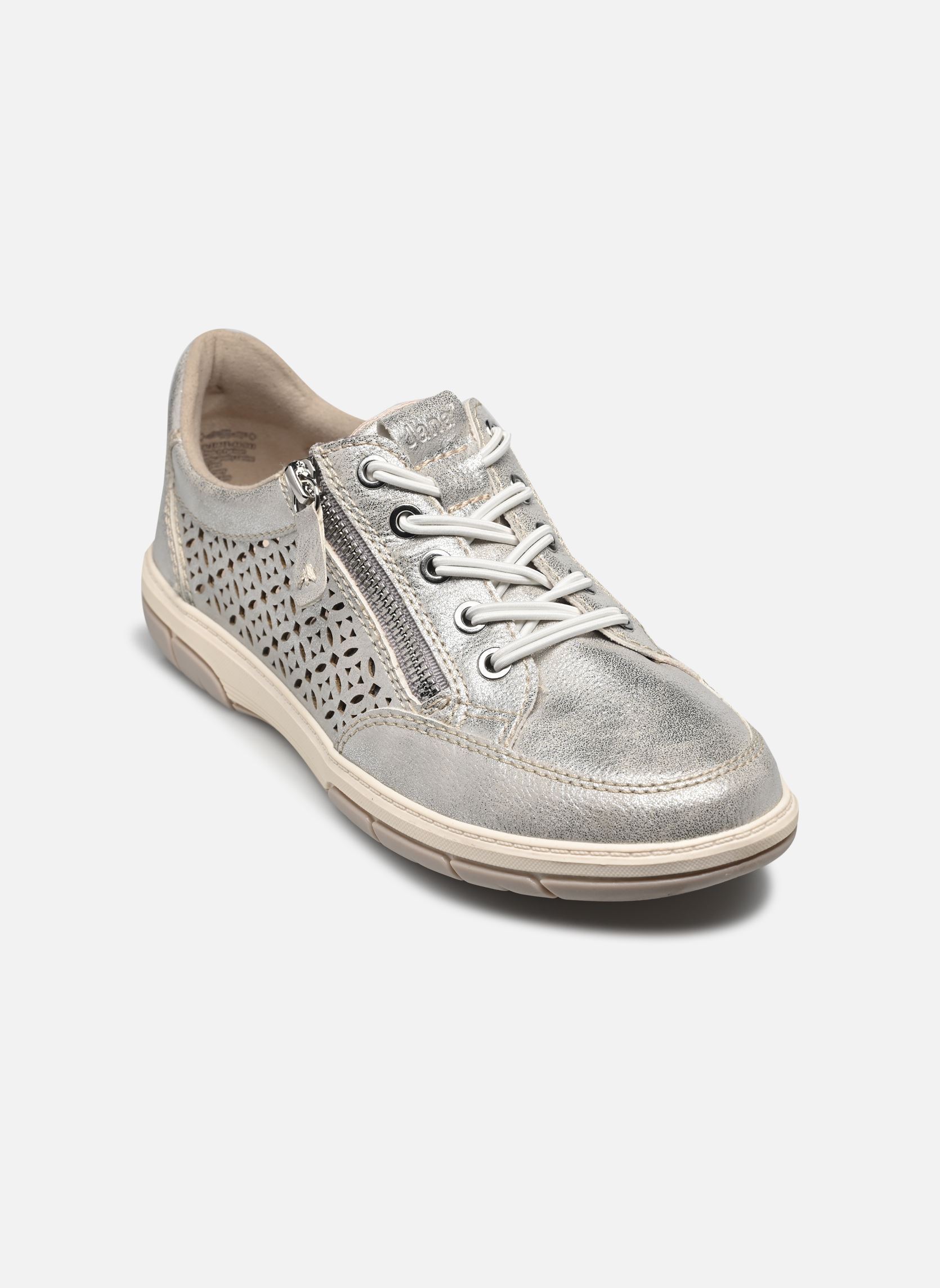 Sneakers basse 23665-44 donna argento Jana shoes Sneakers basse 23665-44 donna argento SILVER