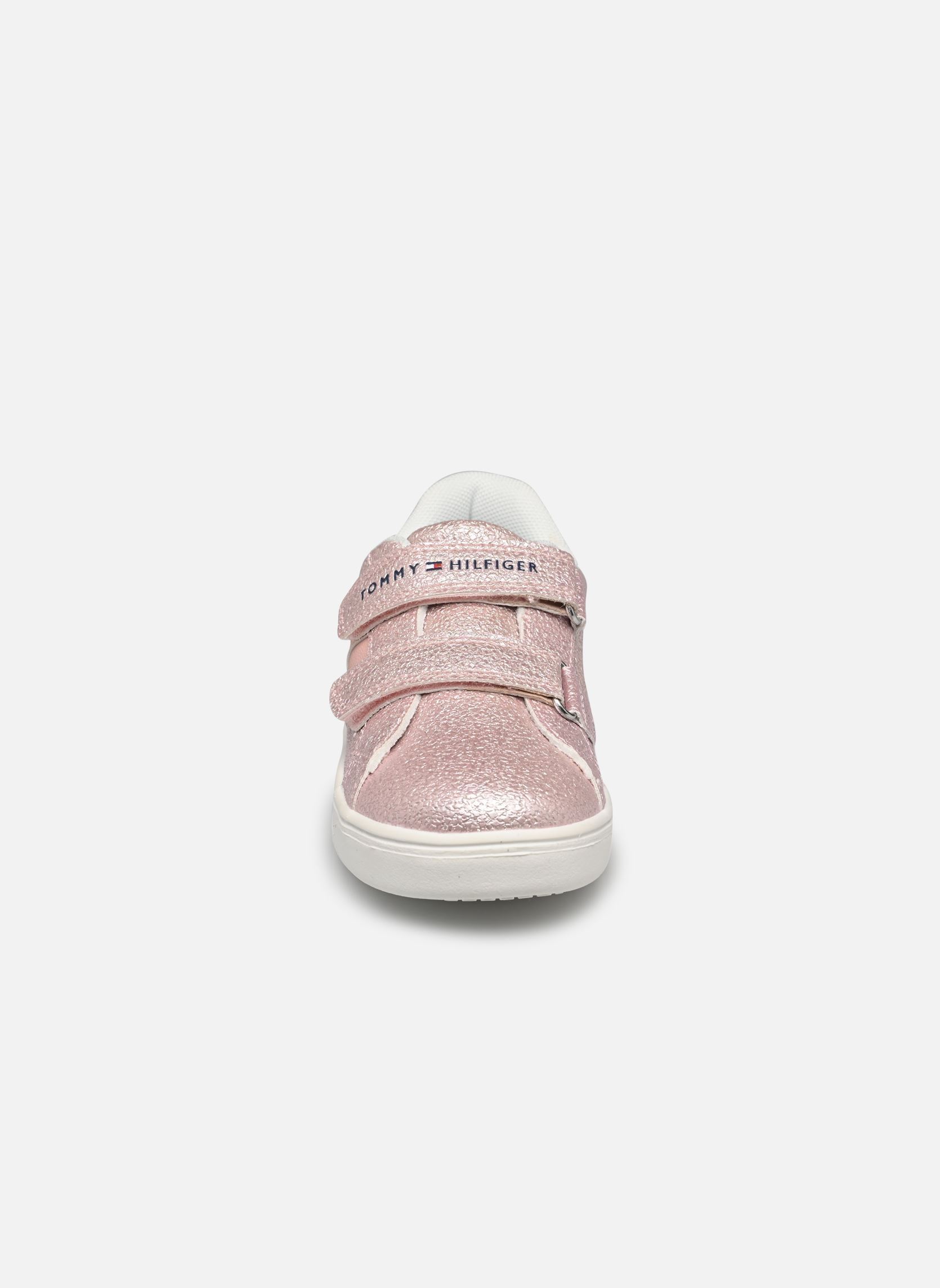 Sneaker FLAG LOW CUT VELCRO SNEAKER PINK mädchen rosa Tommy Hilfiger Sneaker FLAG LOW CUT VELCRO SNEAKER PINK mädchen rosa Pink