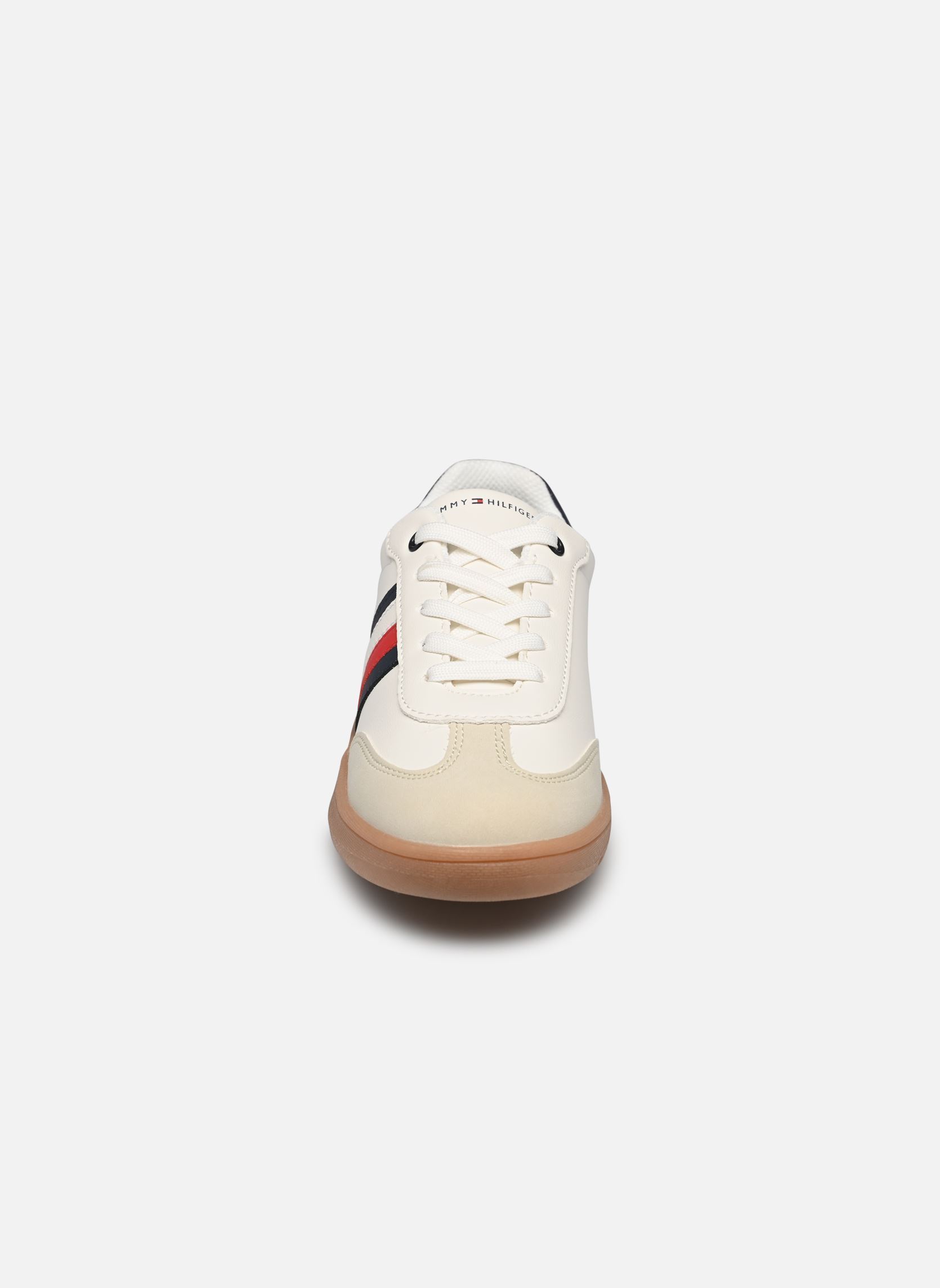 Baskets STRIPE LOW CUT LACE-UP SNEAKER BEIGE/OFF beige Tommy Hilfiger Baskets STRIPE LOW CUT LACE-UP SNEAKER BEIGE/OFF beige BEIGE/OFF WHITE/BLUE