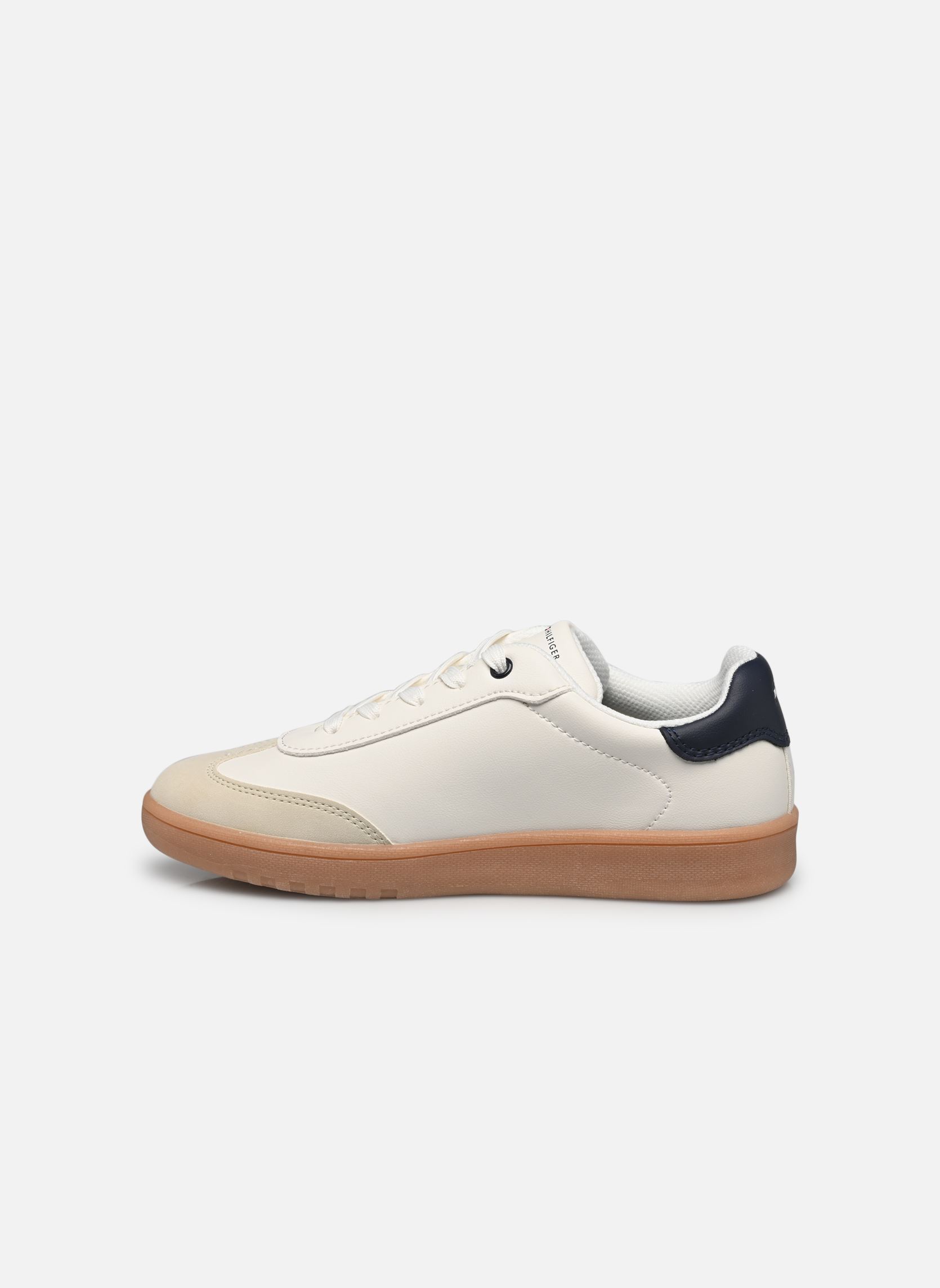 Baskets STRIPE LOW CUT LACE-UP SNEAKER BEIGE/OFF beige Tommy Hilfiger Baskets STRIPE LOW CUT LACE-UP SNEAKER BEIGE/OFF beige BEIGE/OFF WHITE/BLUE