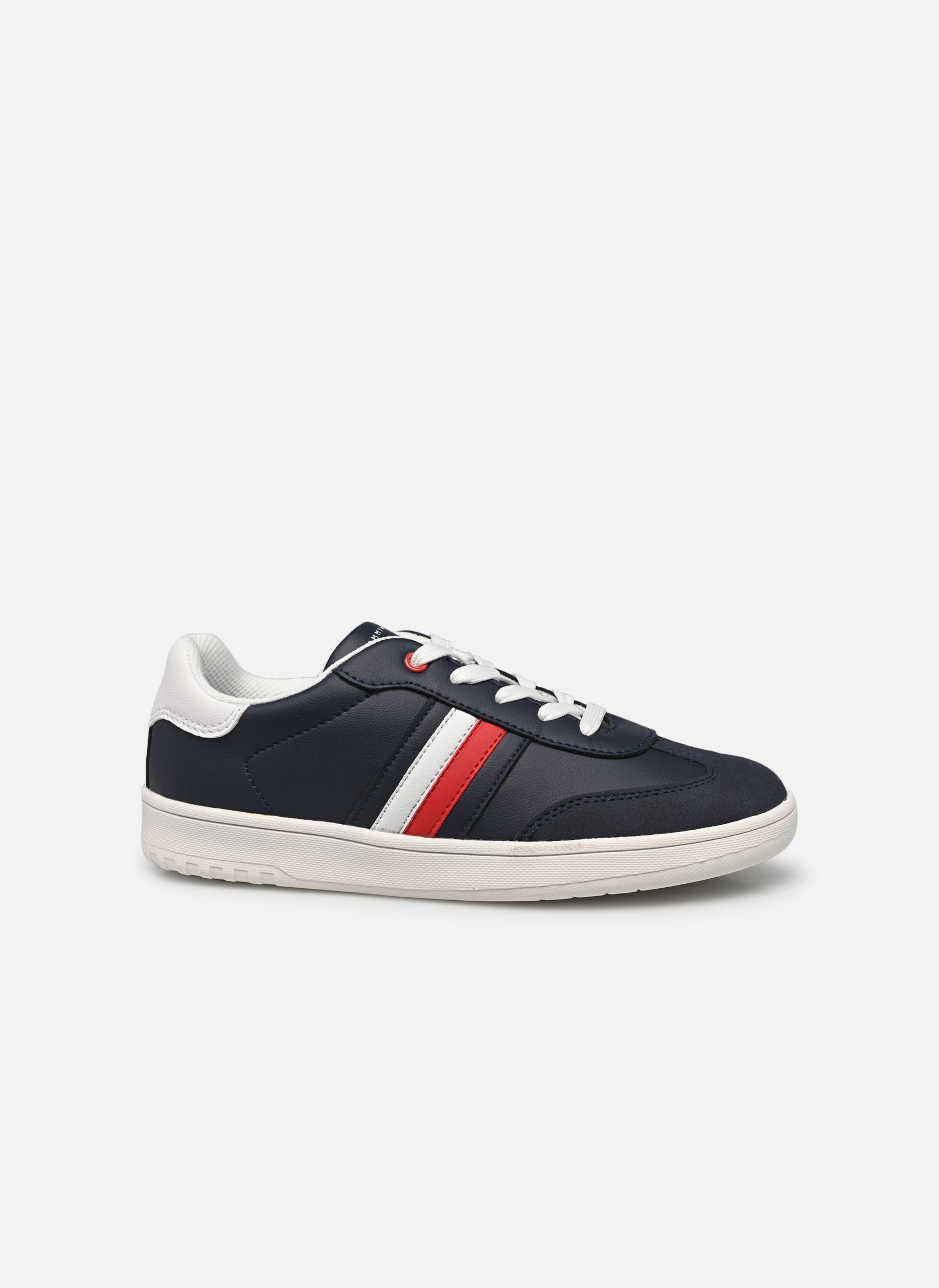 Baskets STRIPE LOW CUT LACE-UP SNEAKER BLUE/WHIT bleu Tommy Hilfiger Baskets STRIPE LOW CUT LACE-UP SNEAKER BLUE/WHIT bleu Blue/white
