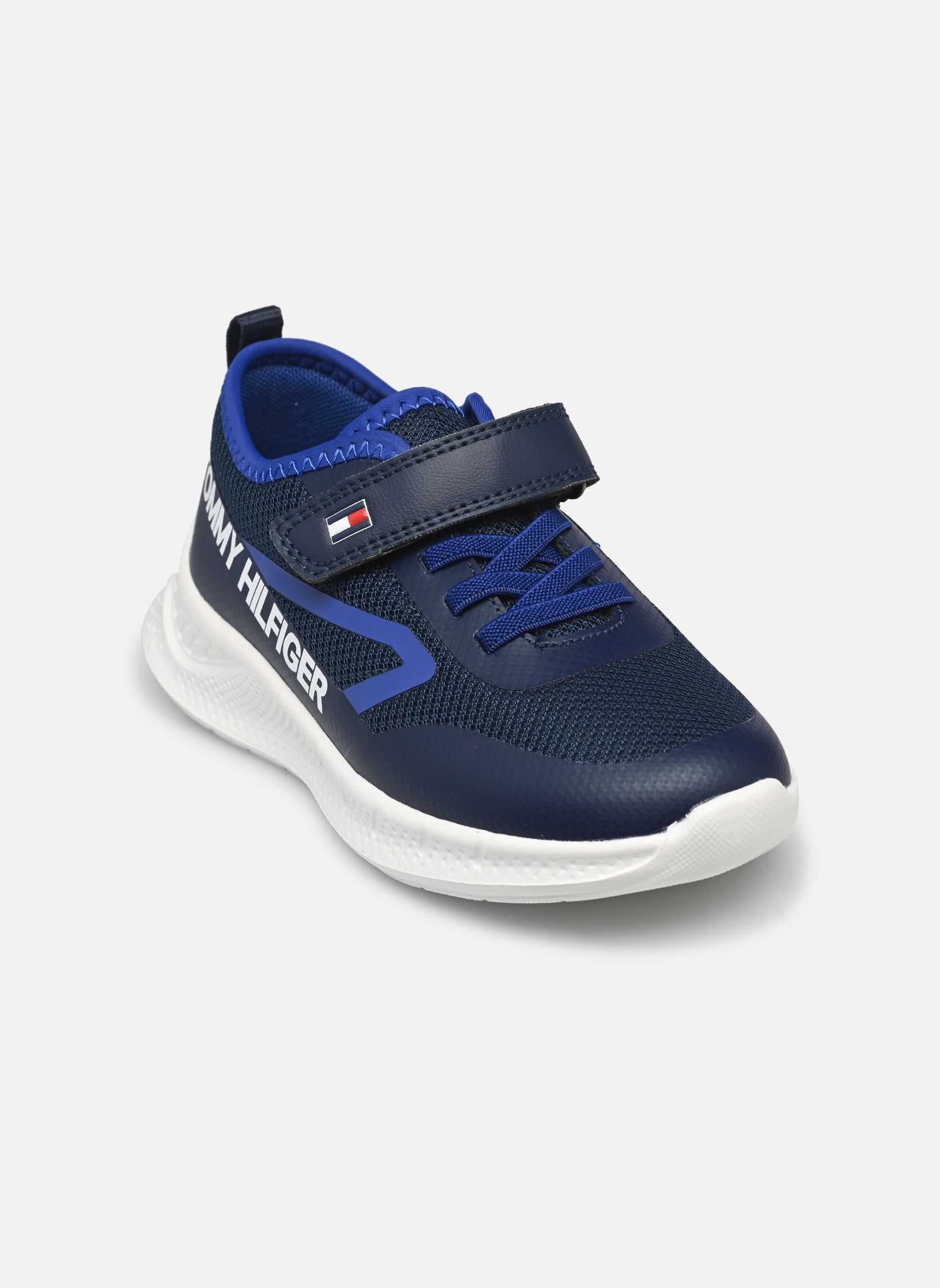 Baskets Tommy Hilfiger LOW CUT LACE UPVELCRO SNEAKER ROYAL pour Enfant
