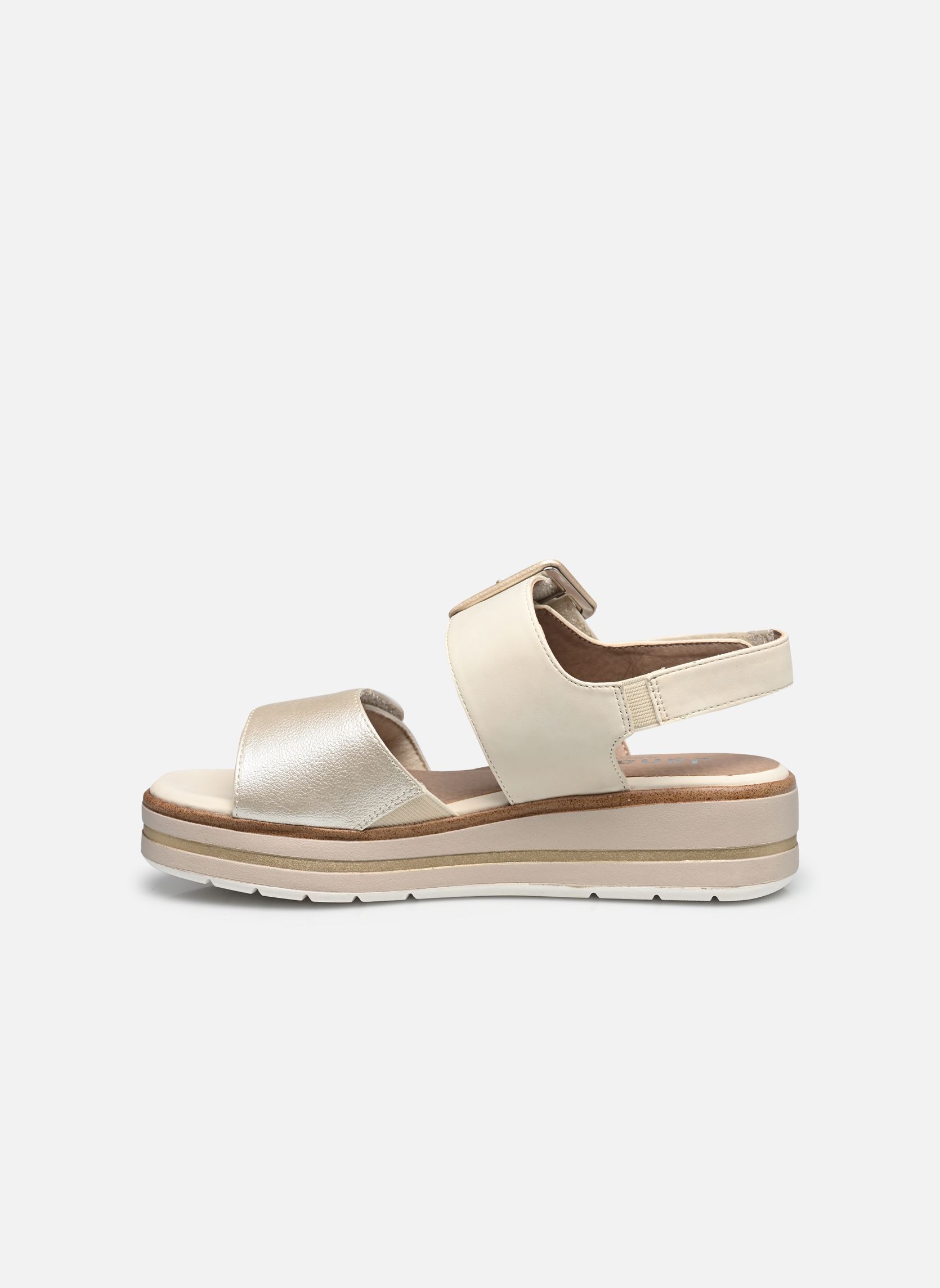 Jana Vegan platte damessandalen, zwart, 40 EU, zwart, 40 EU