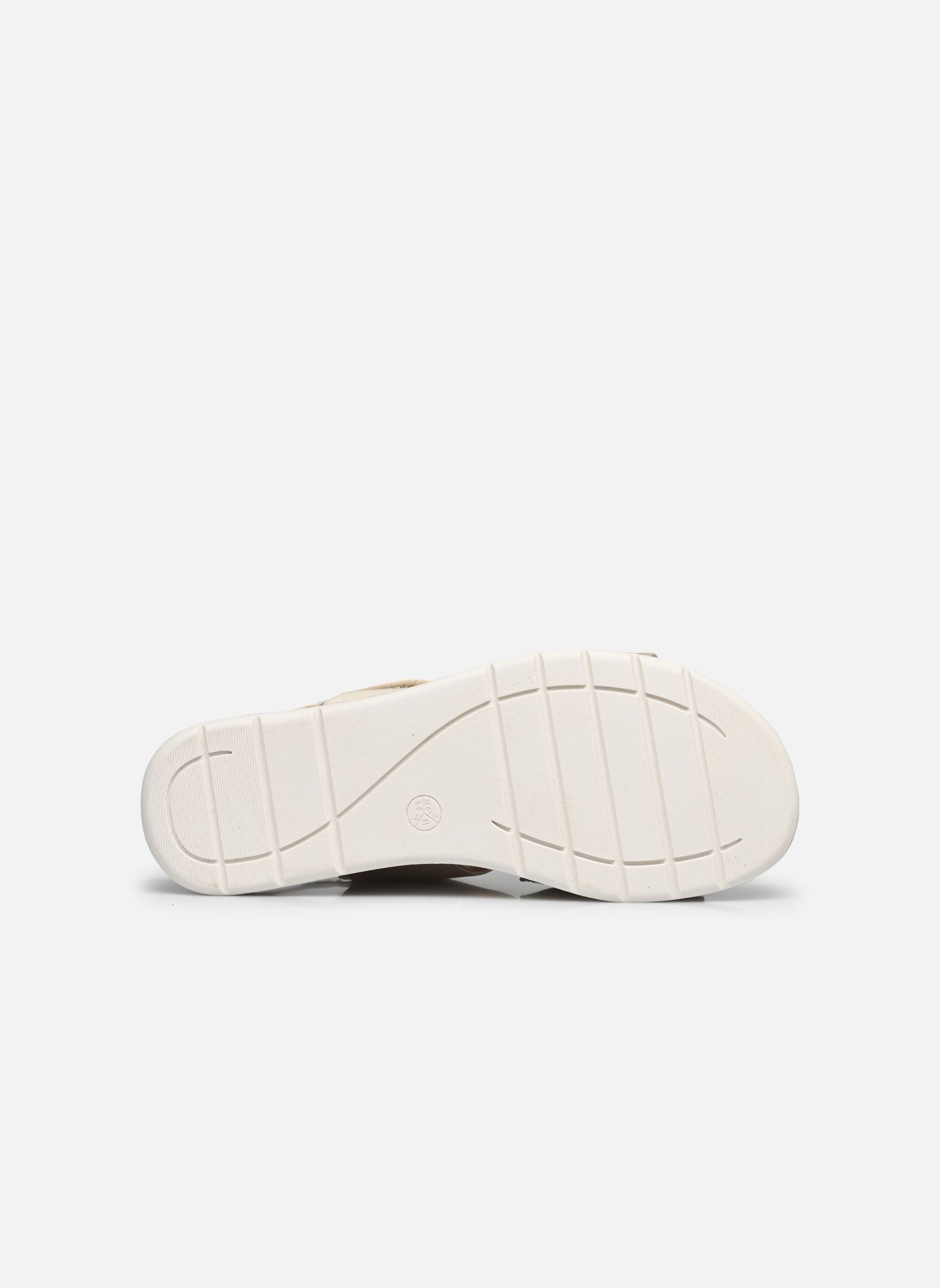 Keil- und Plateausandalen 28266-44 damen beige Jana shoes Keil- und Plateausandalen 28266-44 damen beige BEIGE/GOLD