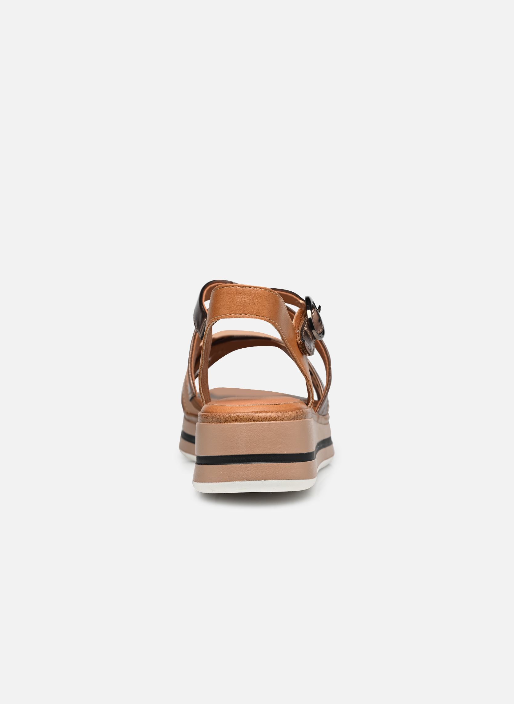 Sandales compensées et plateformes 28267-44 femme marron Jana shoes Sandales compensées et plateformes 28267-44 femme marron TAN COMB