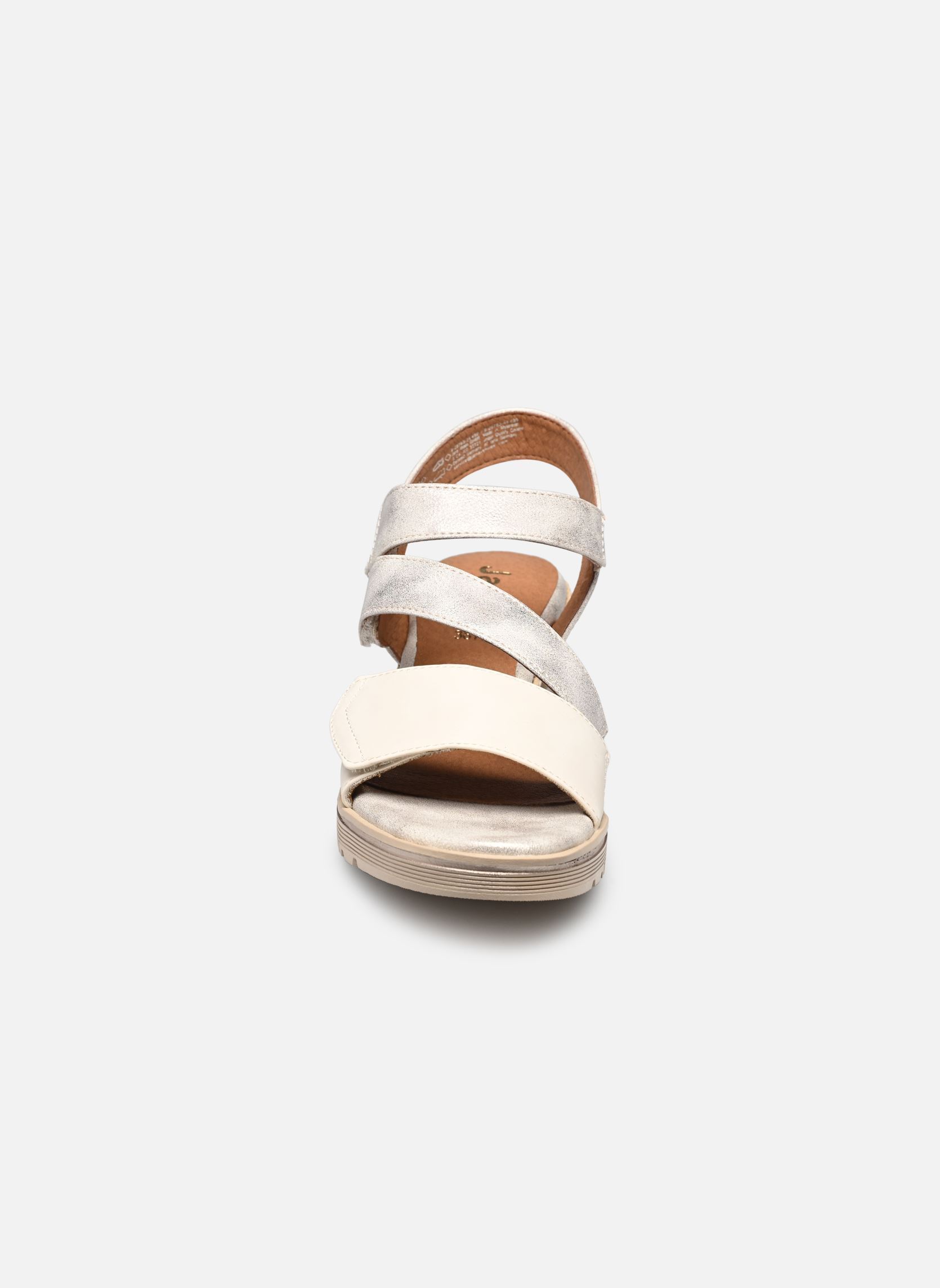Sandales compensées et plateformes 28763-44 femme beige Jana shoes Sandales compensées et plateformes 28763-44 femme beige BEIGE/GOLD