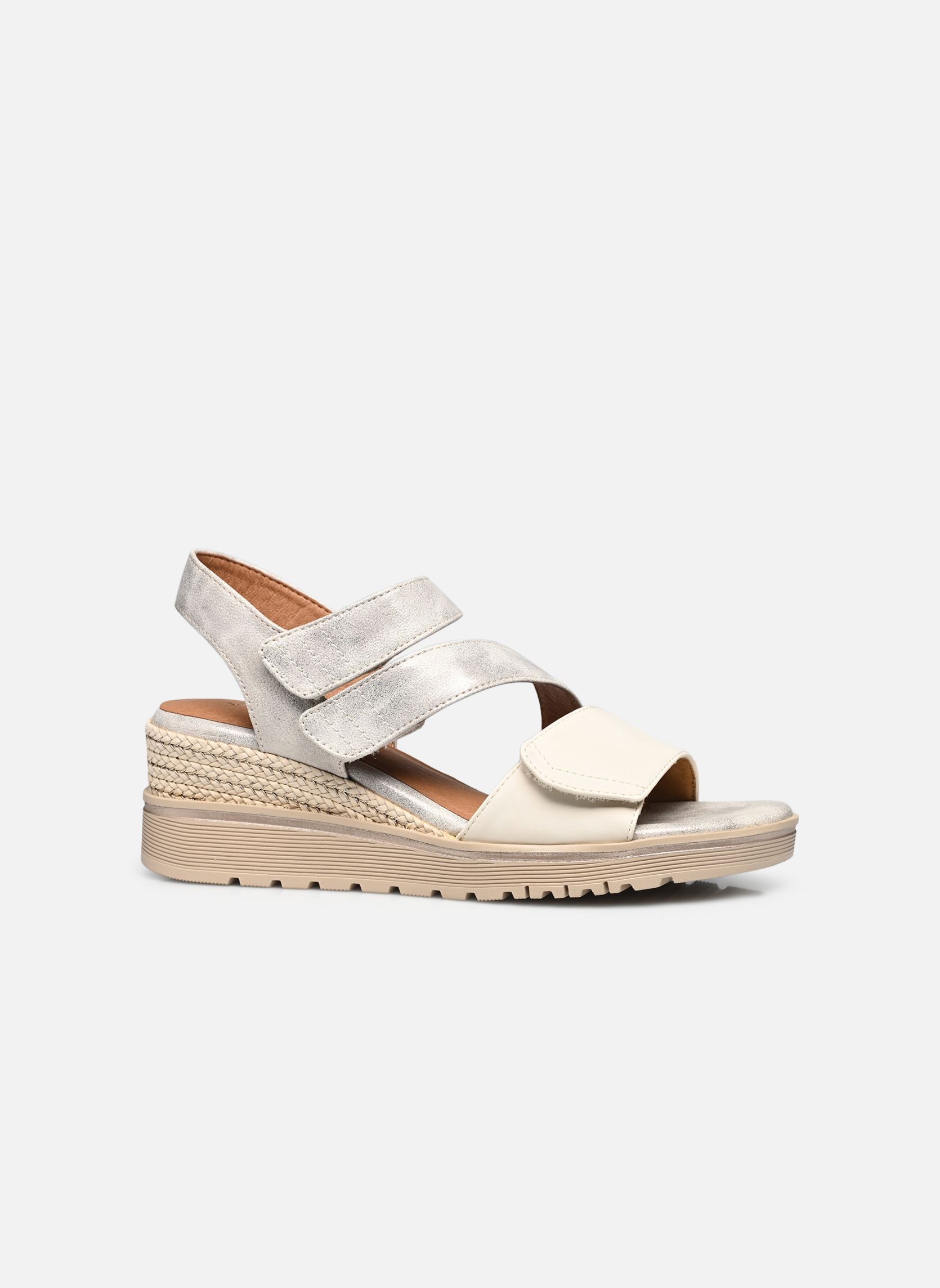 Sandales compensées et plateformes 28763-44 femme beige Jana shoes Sandales compensées et plateformes 28763-44 femme beige BEIGE/GOLD