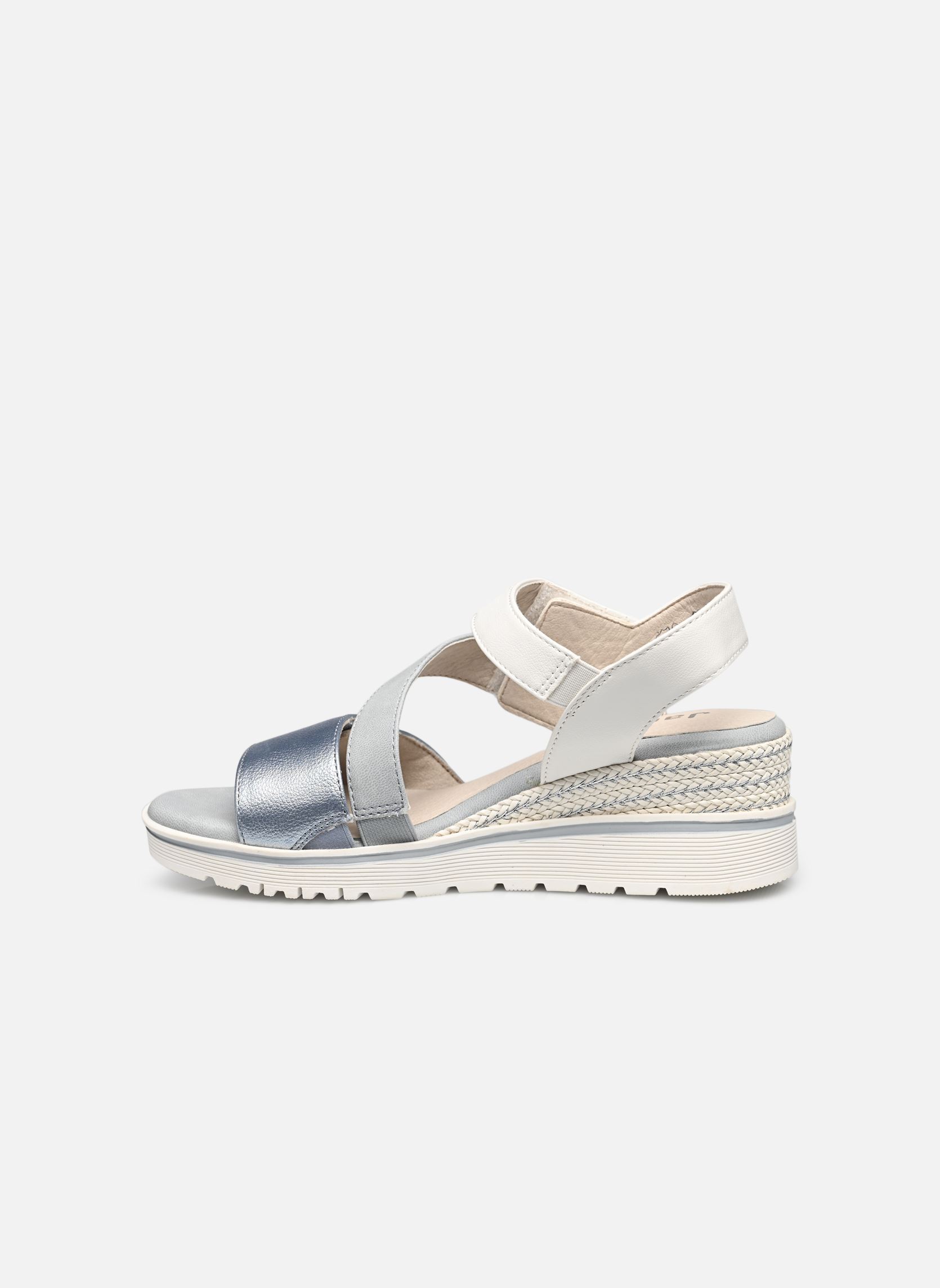 Keil- und Plateausandalen 28763-44 damen blau Jana shoes Keil- und Plateausandalen 28763-44 damen blau DENIM COMB