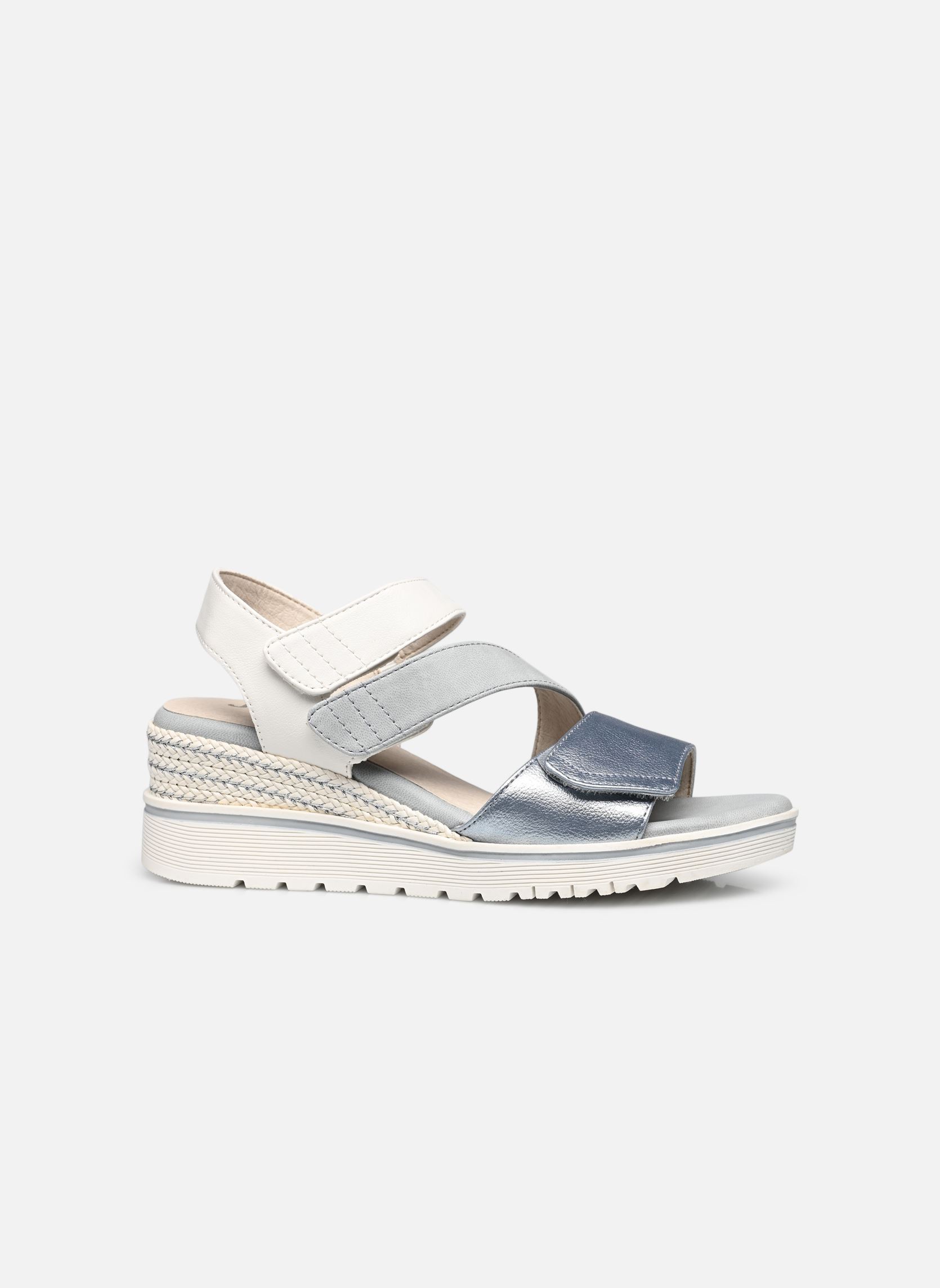 Keil- und Plateausandalen 28763-44 damen blau Jana shoes Keil- und Plateausandalen 28763-44 damen blau DENIM COMB