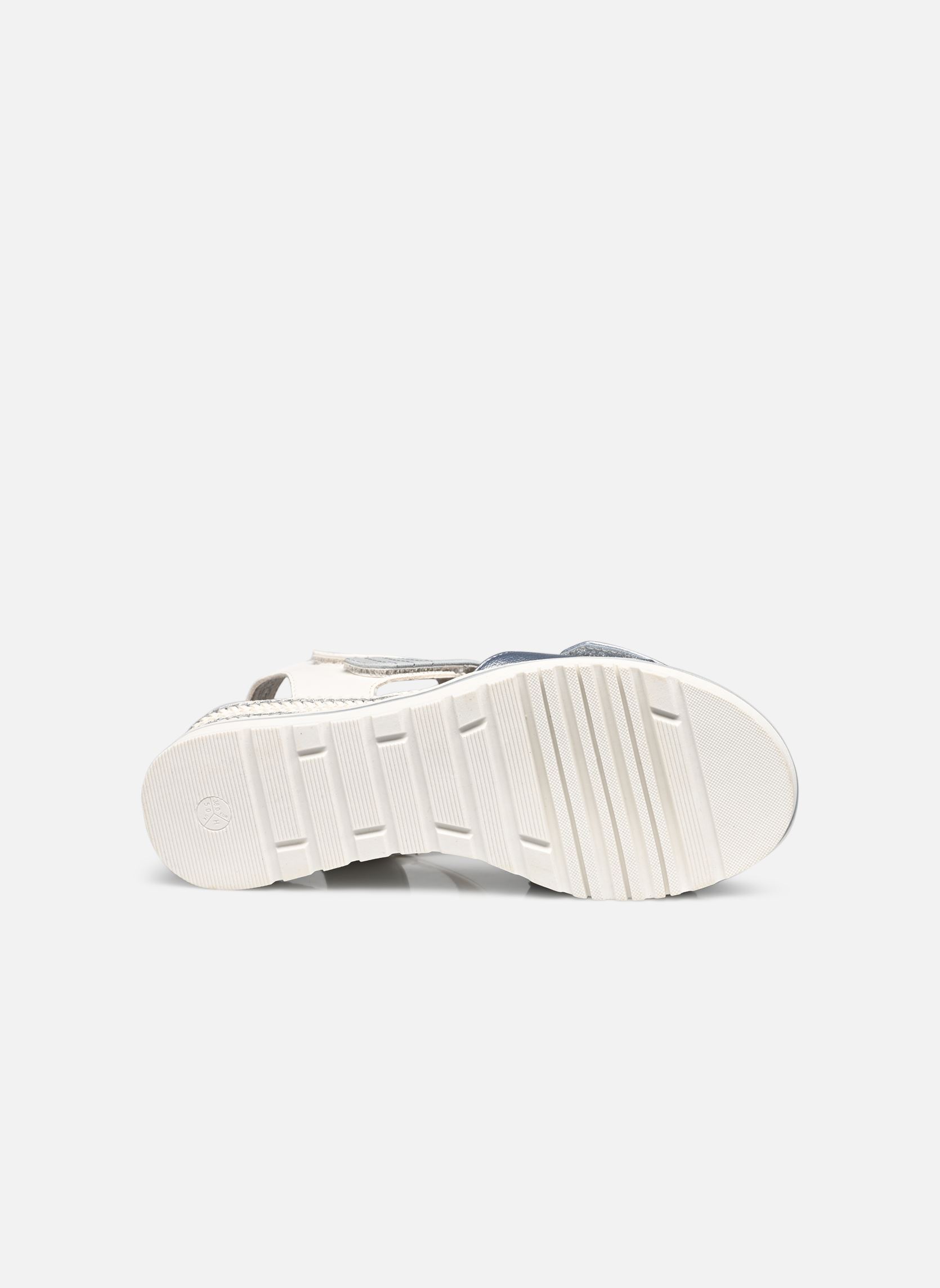 Keil- und Plateausandalen 28763-44 damen blau Jana shoes Keil- und Plateausandalen 28763-44 damen blau DENIM COMB