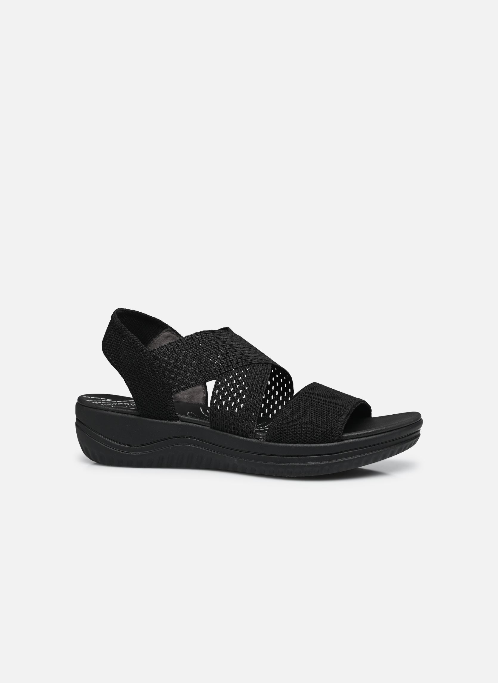 Keil- und Plateausandalen 28768-42 damen schwarz Jana shoes Keil- und Plateausandalen 28768-42 damen schwarz BLACK