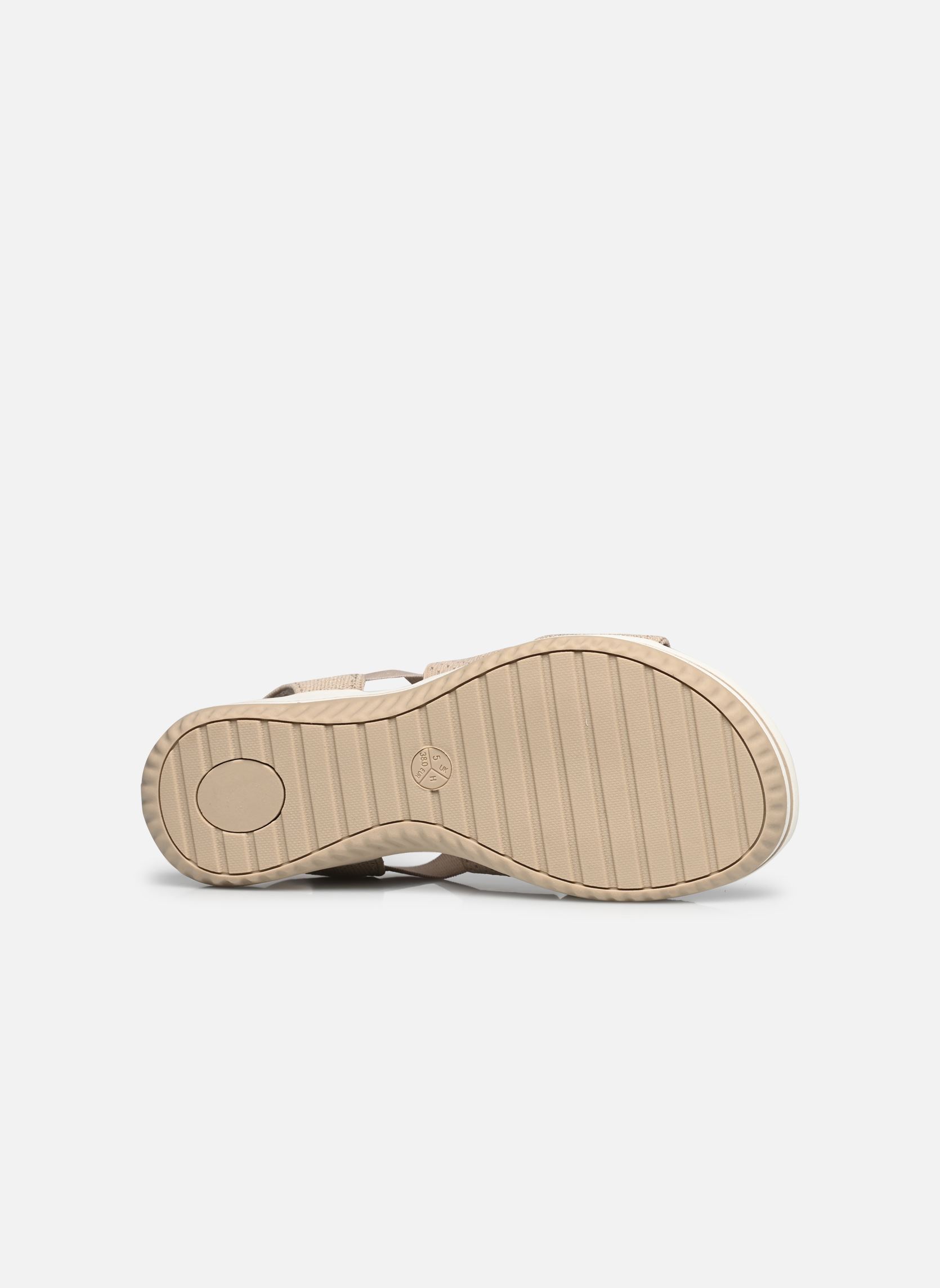 Sandalias y plataformas de cuña 28768-42 mujer beige Jana shoes Sandalias y plataformas de cuña 28768-42 mujer beige BEIGE/GOLD