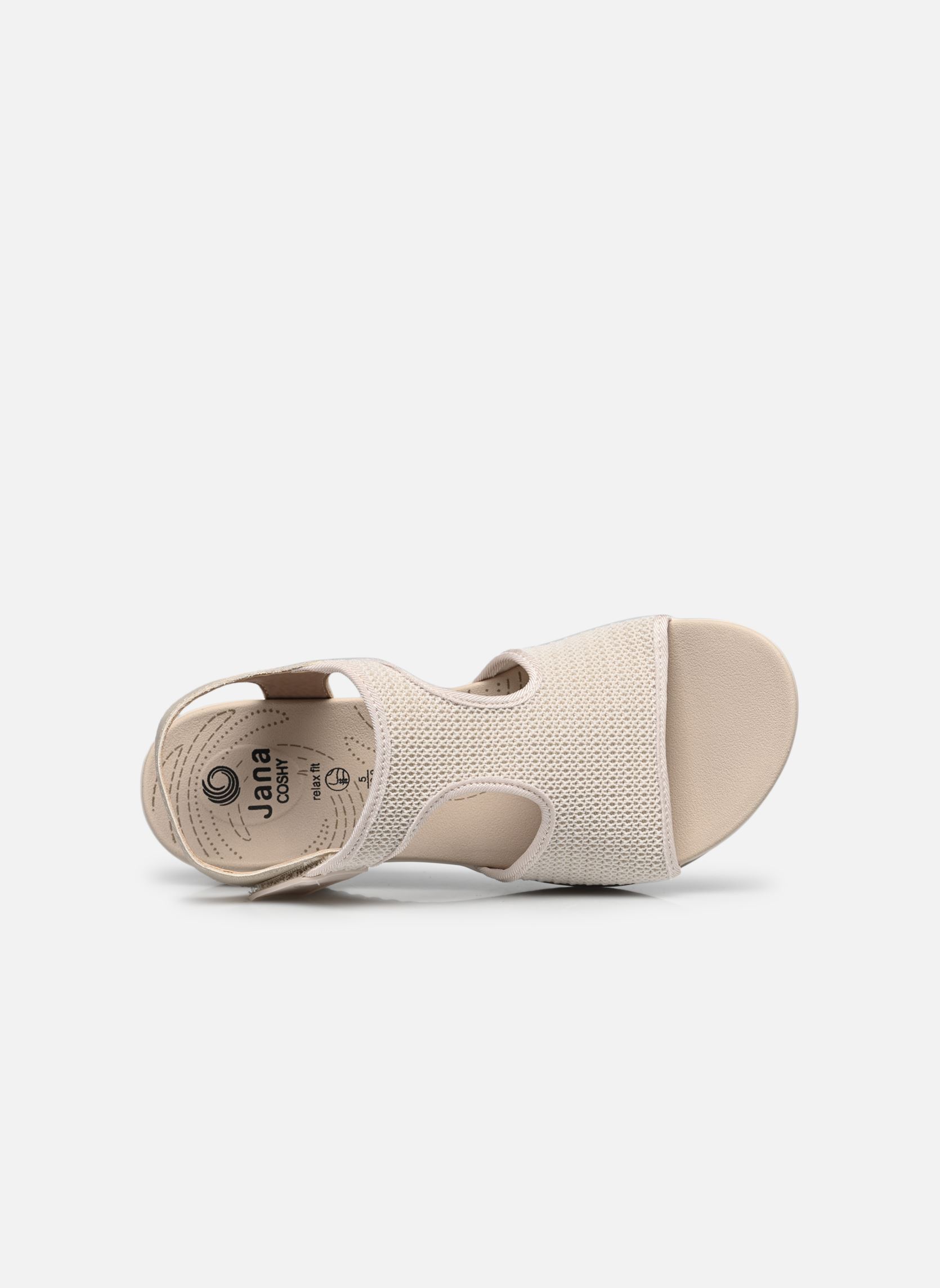 Keil- und Plateausandalen 28772-44 damen beige Jana shoes Keil- und Plateausandalen 28772-44 damen beige BEIGE