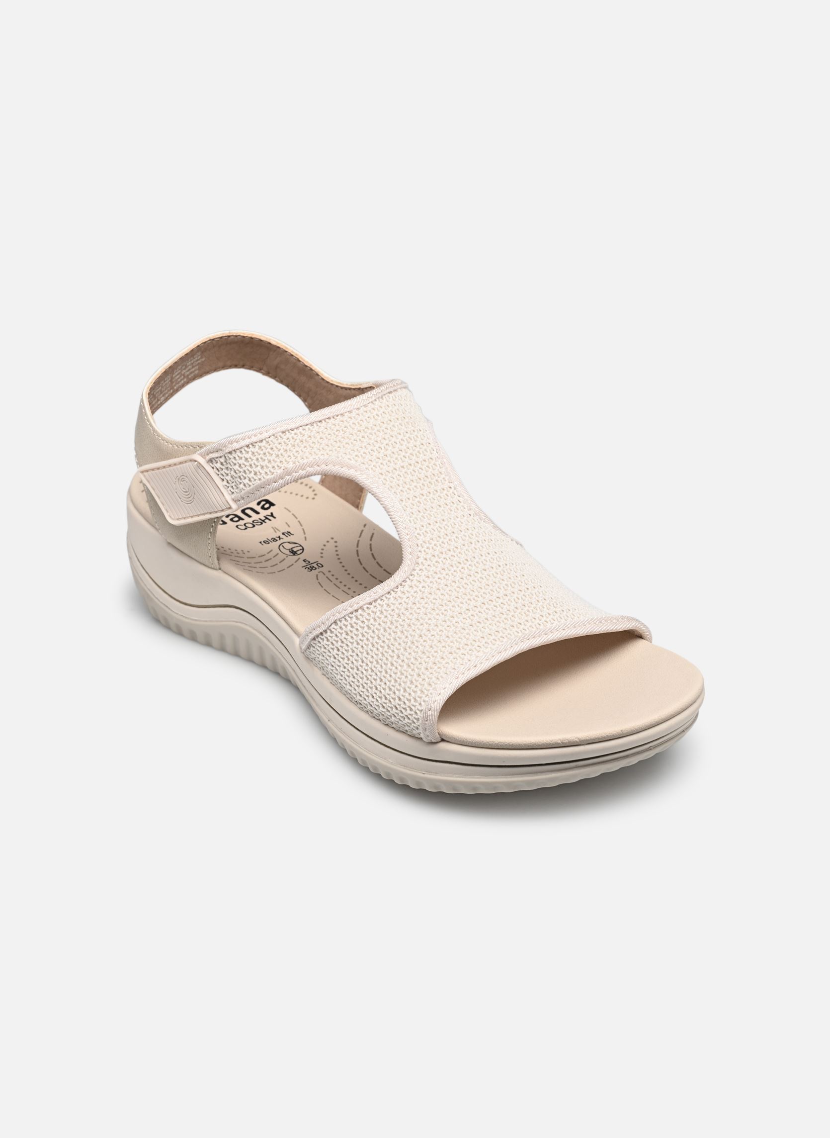 Keil- und Plateausandalen 28772-44 damen beige Jana shoes Keil- und Plateausandalen 28772-44 damen beige BEIGE