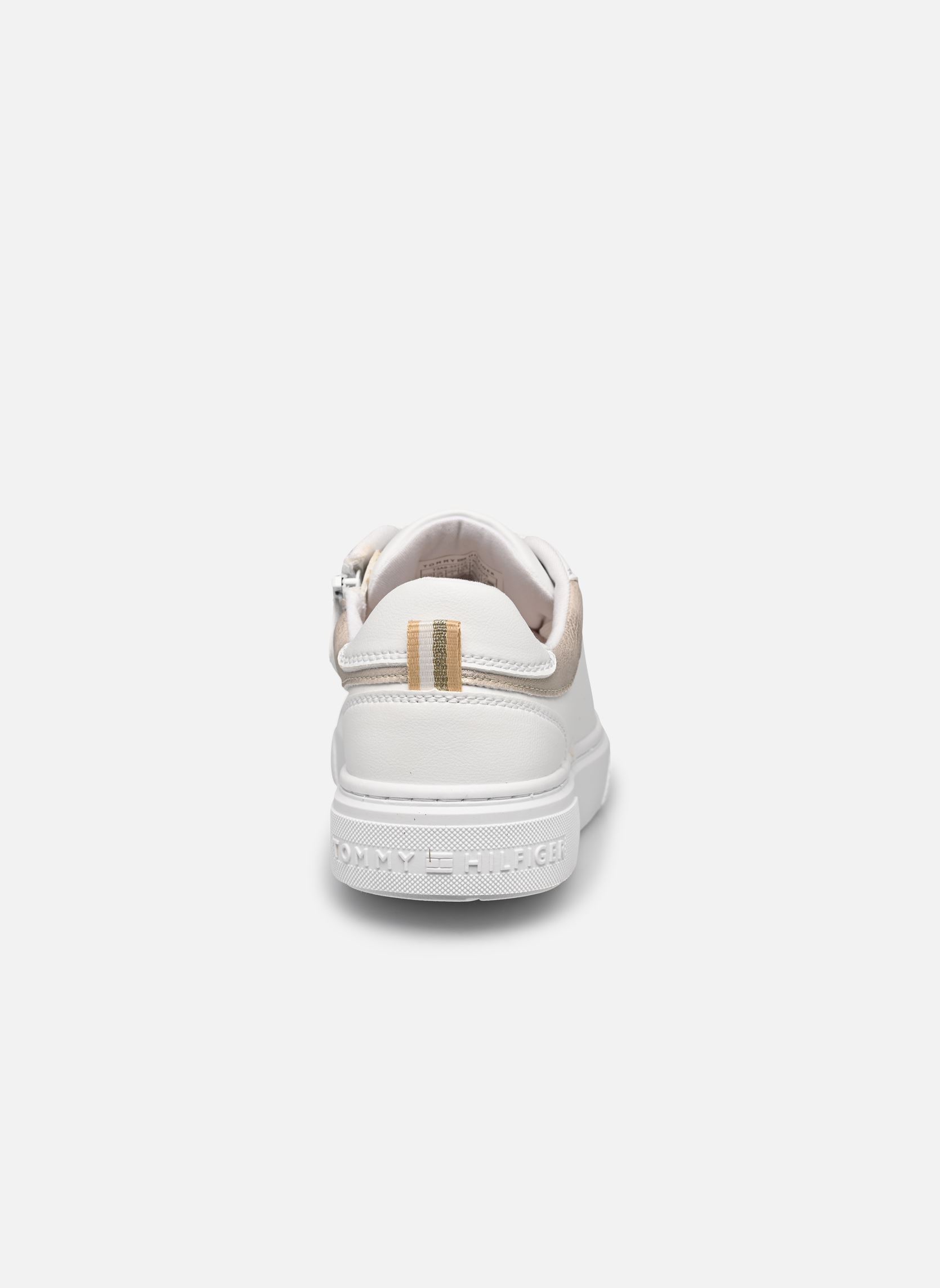 Sneakers LOW CUT LACE-UP SNEAKER WHITE/PLATINUM meisjes wit Tommy Hilfiger Sneakers LOW CUT LACE-UP SNEAKER WHITE/PLATINUM meisjes wit WHITE/PLATINUM