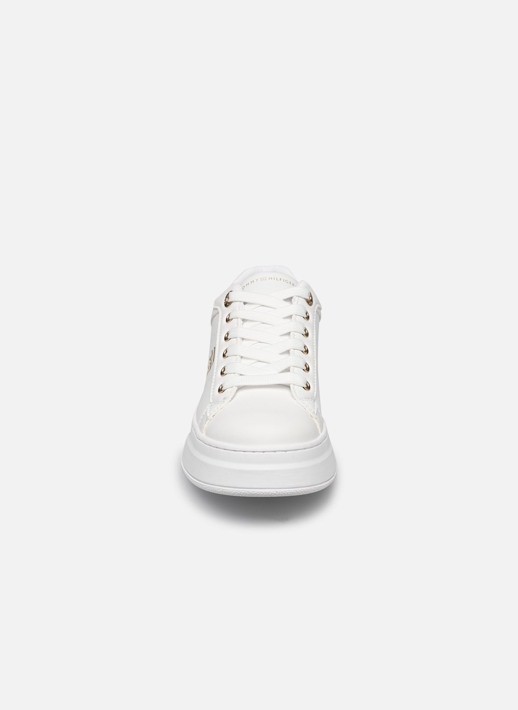 Sneaker LOW CUT LACE-UP SNEAKER WHITE mädchen weiß Tommy Hilfiger Sneaker LOW CUT LACE-UP SNEAKER WHITE mädchen weiß White 1
