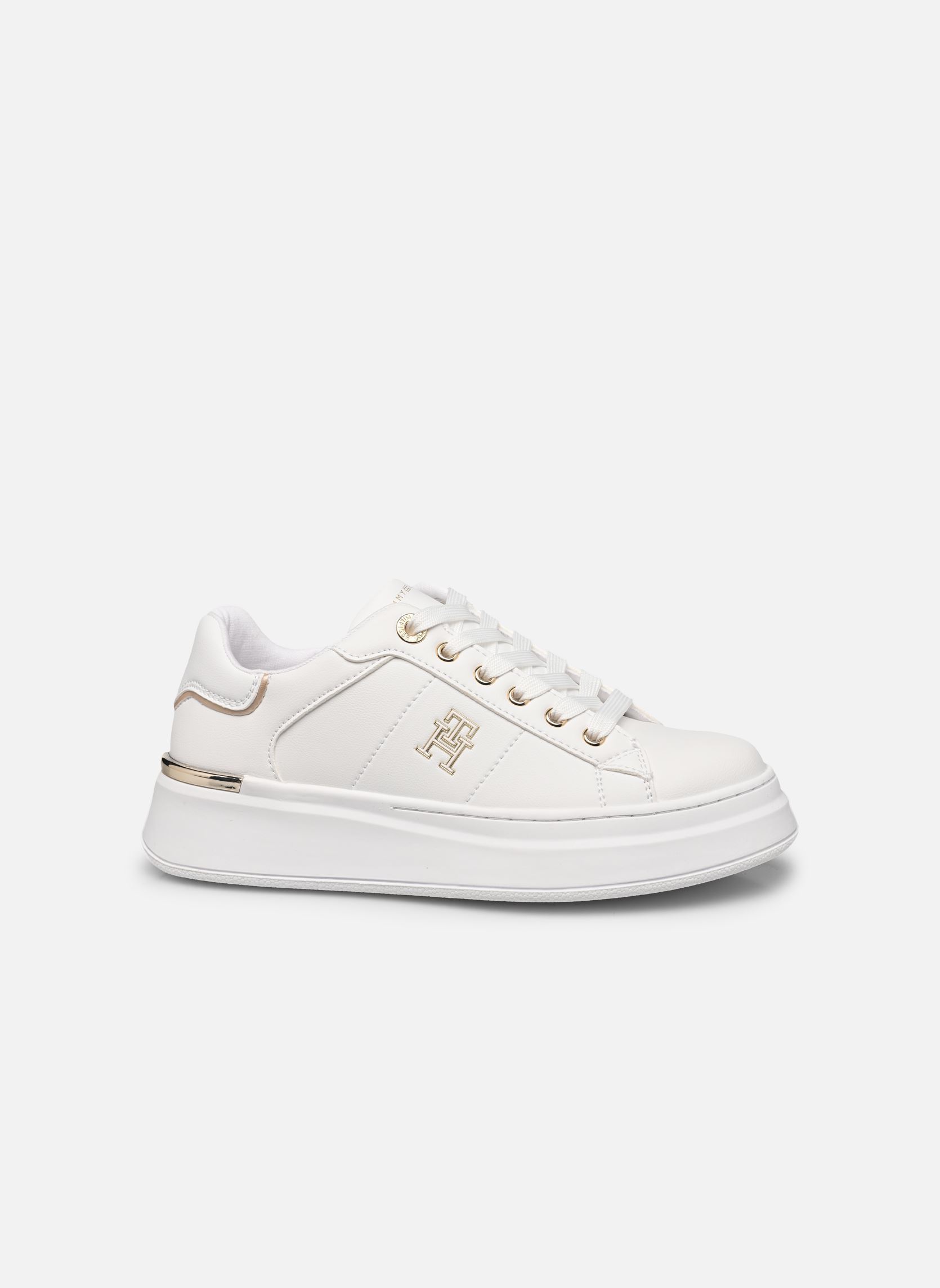 Sneaker LOW CUT LACE-UP SNEAKER WHITE mädchen weiß Tommy Hilfiger Sneaker LOW CUT LACE-UP SNEAKER WHITE mädchen weiß White 1