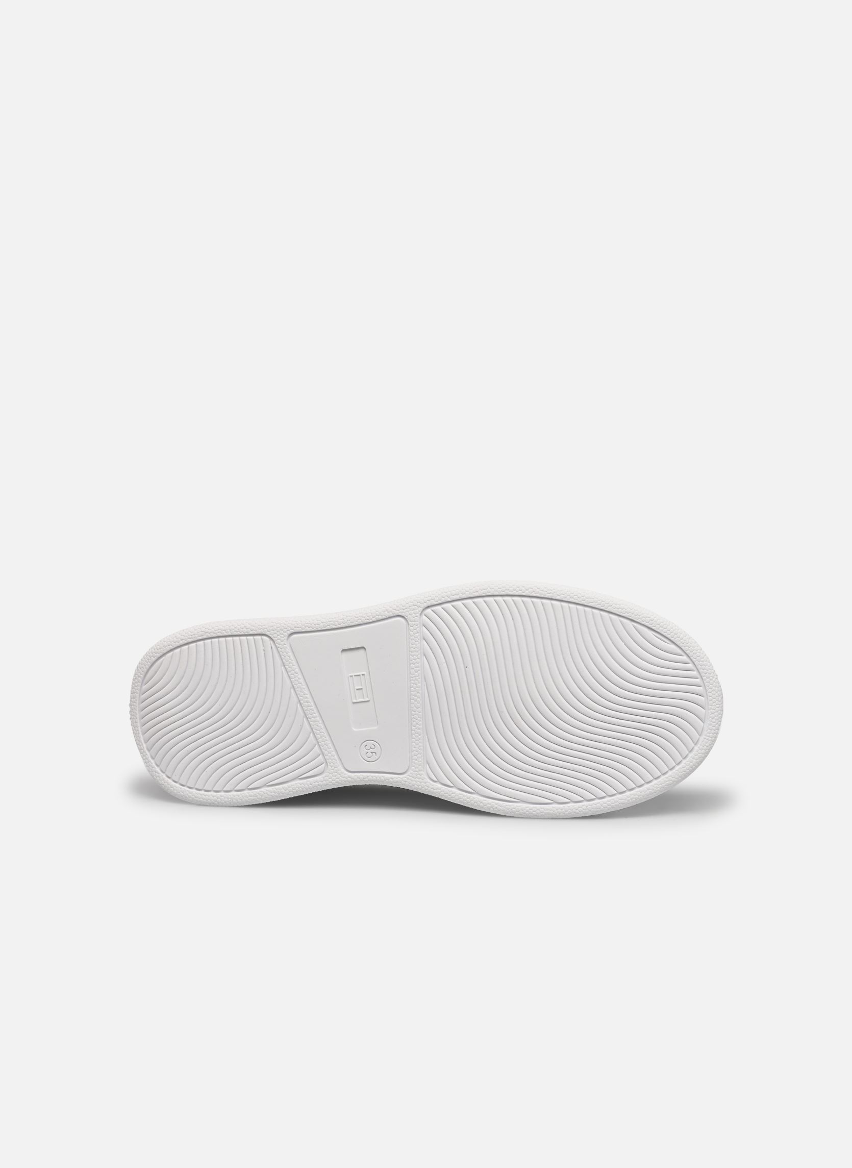 Sneaker LOW CUT LACE-UP SNEAKER WHITE mädchen weiß Tommy Hilfiger Sneaker LOW CUT LACE-UP SNEAKER WHITE mädchen weiß White 1