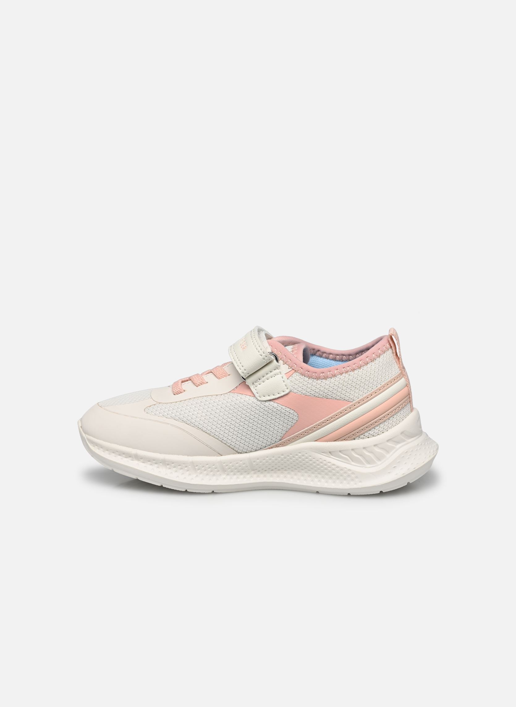 Baskets LOW CUT LACE-UP/VELCRO SNEAKER OFF WHITE fille blanc Tommy Hilfiger Baskets LOW CUT LACE-UP/VELCRO SNEAKER OFF WHITE fille blanc Off white/pink