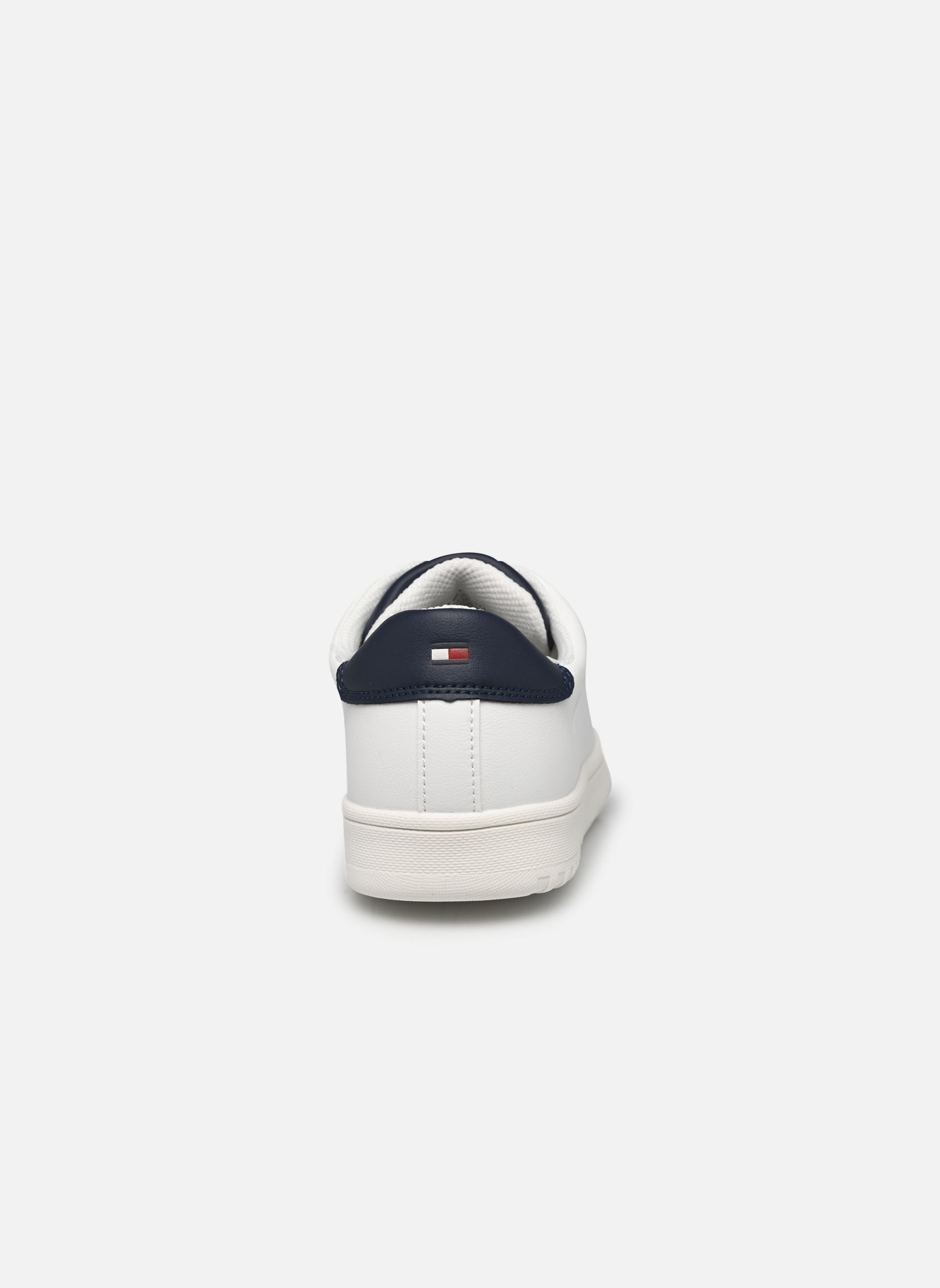 Sneaker LOW CUT LACE-UP SNEAKER WHITE/BLUE jungen weiß Tommy Hilfiger Sneaker LOW CUT LACE-UP SNEAKER WHITE/BLUE jungen weiß White/blue