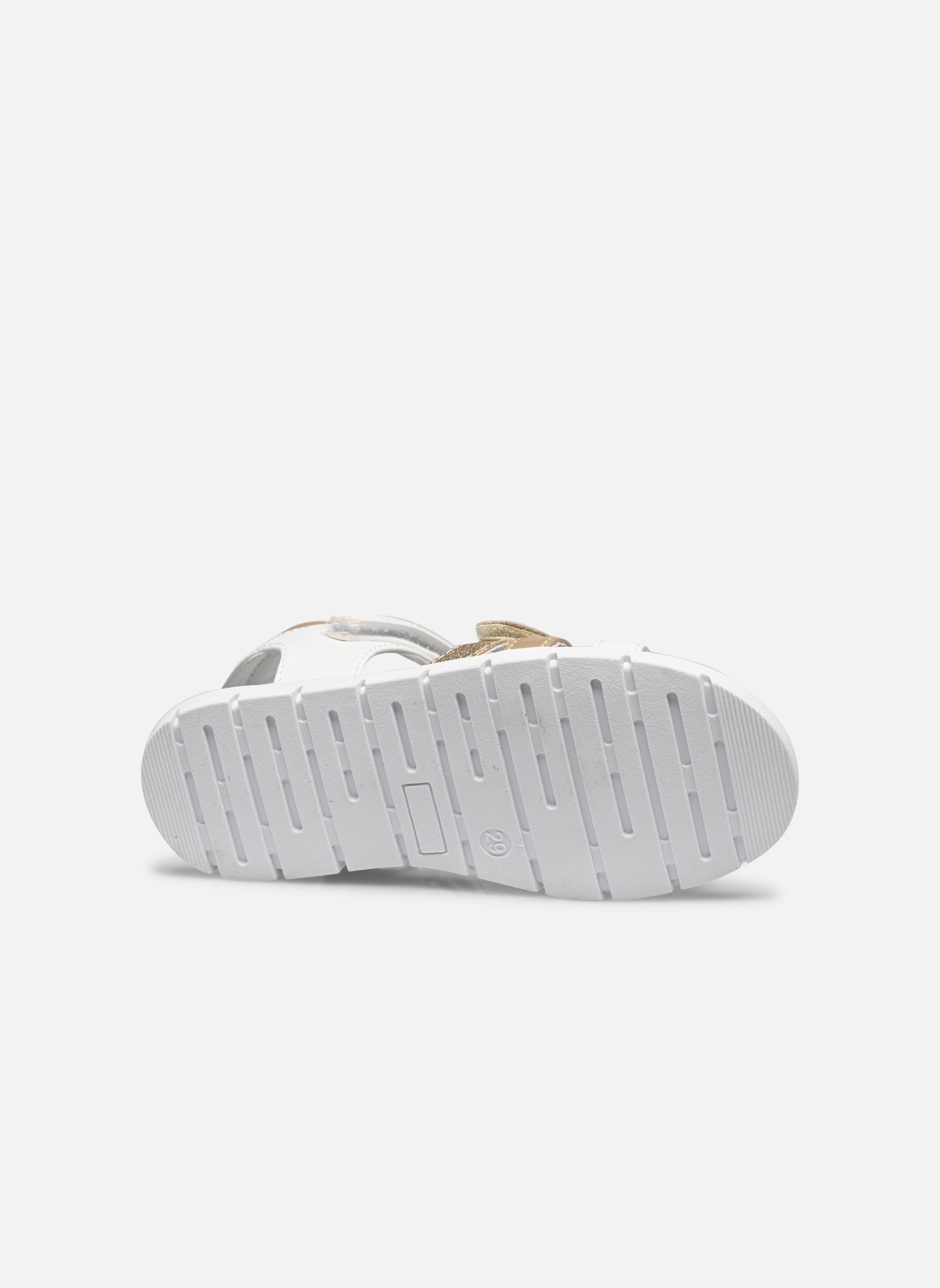 Sandalen VELCRO SANDAL WHITE/GOLD mädchen weiß Tommy Hilfiger Sandalen VELCRO SANDAL WHITE/GOLD mädchen weiß White/gold