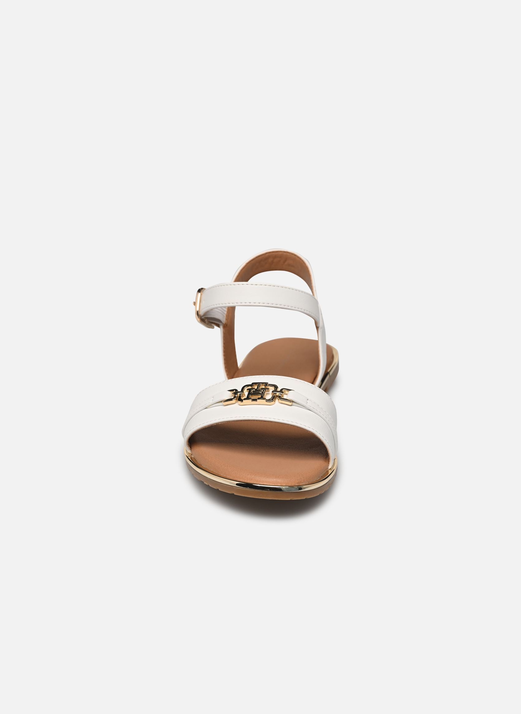 Sandalen SANDAL WHITE meisjes wit Tommy Hilfiger Sandalen SANDAL WHITE meisjes wit White