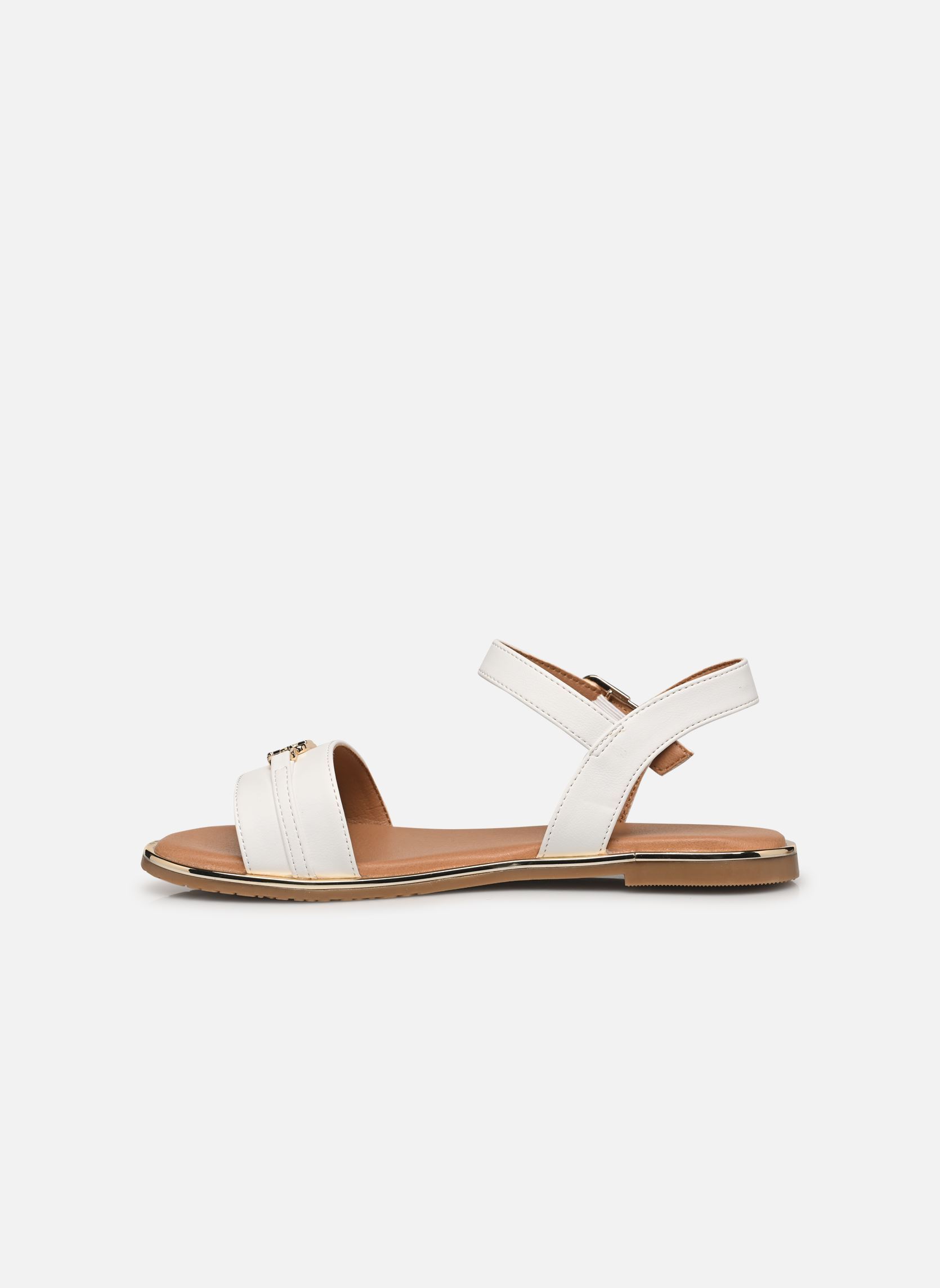 Sandalen SANDAL WHITE meisjes wit Tommy Hilfiger Sandalen SANDAL WHITE meisjes wit White
