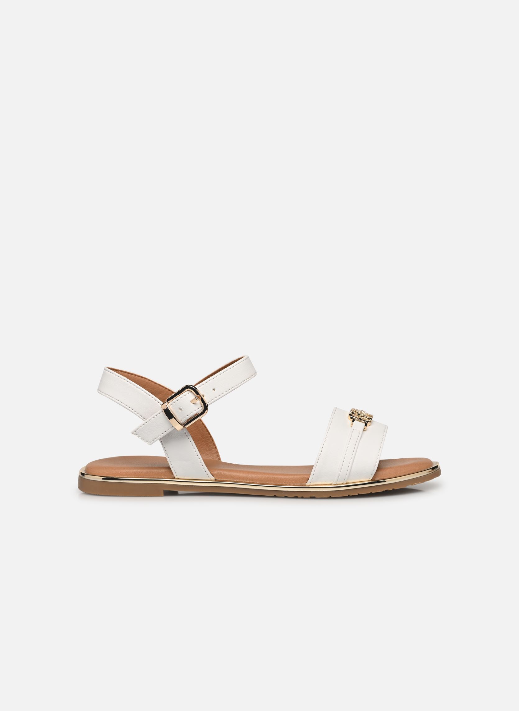 Sandalen SANDAL WHITE meisjes wit Tommy Hilfiger Sandalen SANDAL WHITE meisjes wit White