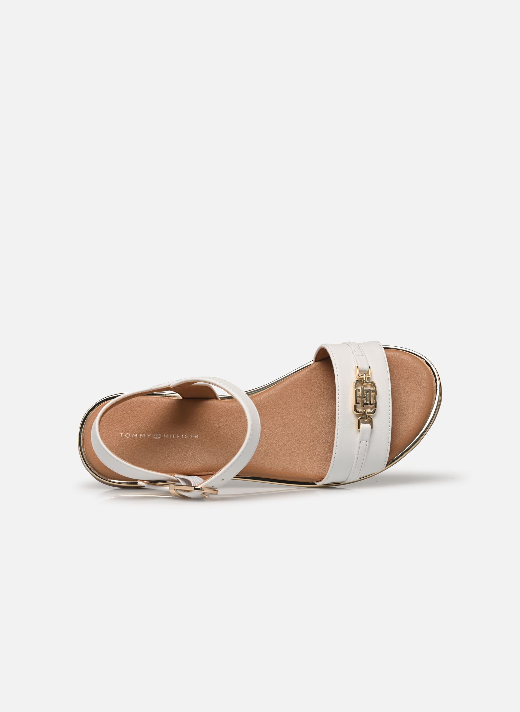 Sandalen SANDAL WHITE meisjes wit Tommy Hilfiger Sandalen SANDAL WHITE meisjes wit White