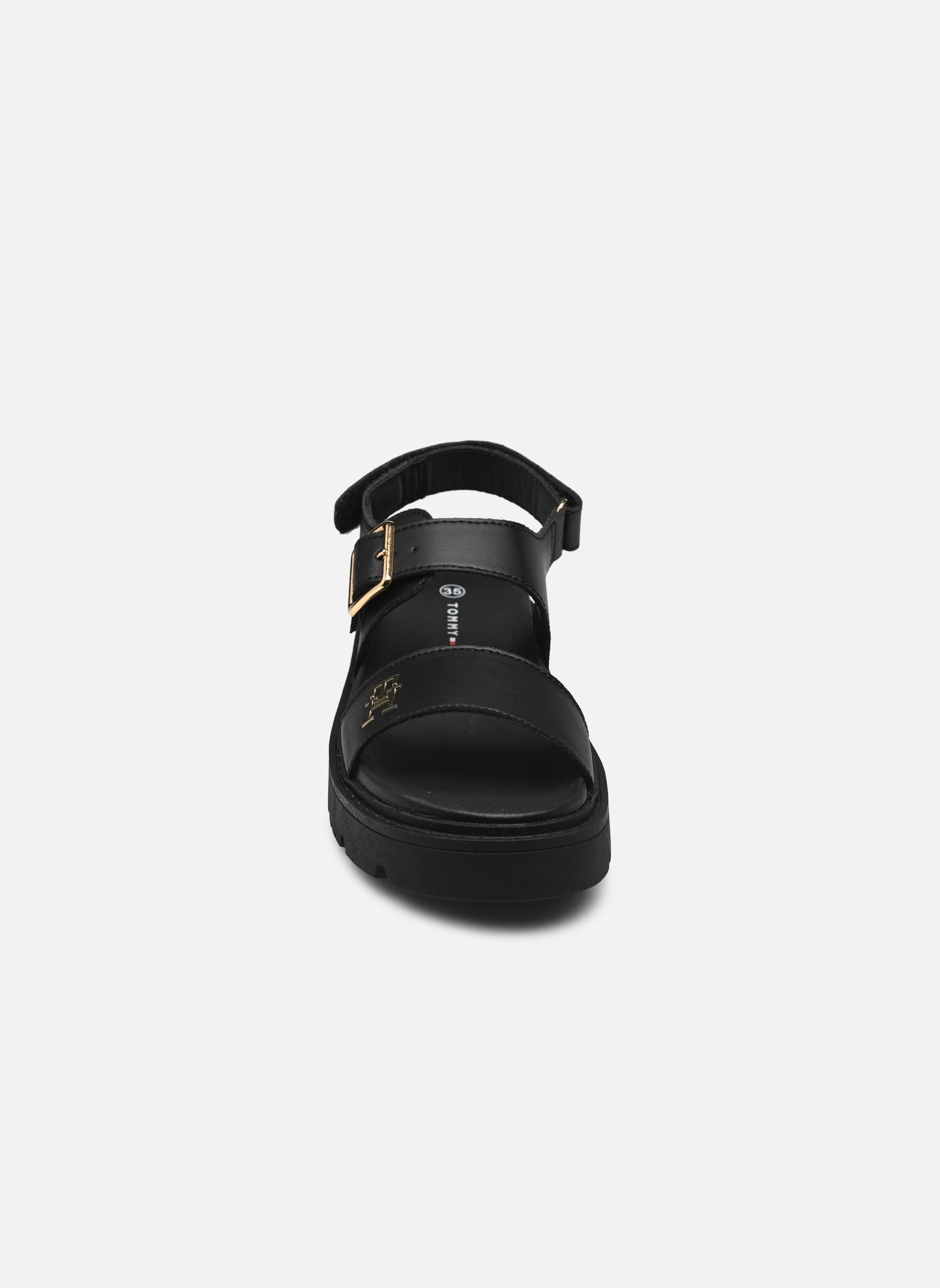 Sandalen SANDAL BLACK meisjes zwart Tommy Hilfiger Sandalen SANDAL BLACK meisjes zwart BLACK 1