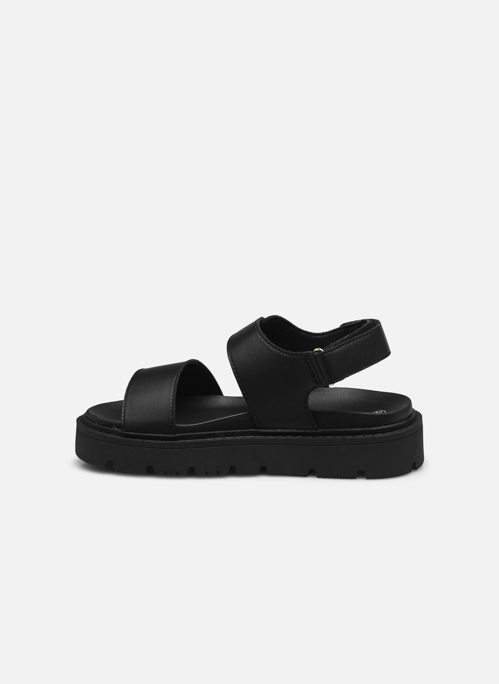 Sandali Neri Con Zeppa Da Bambina Con Glitter E Strass 10 Baci - Foto 9