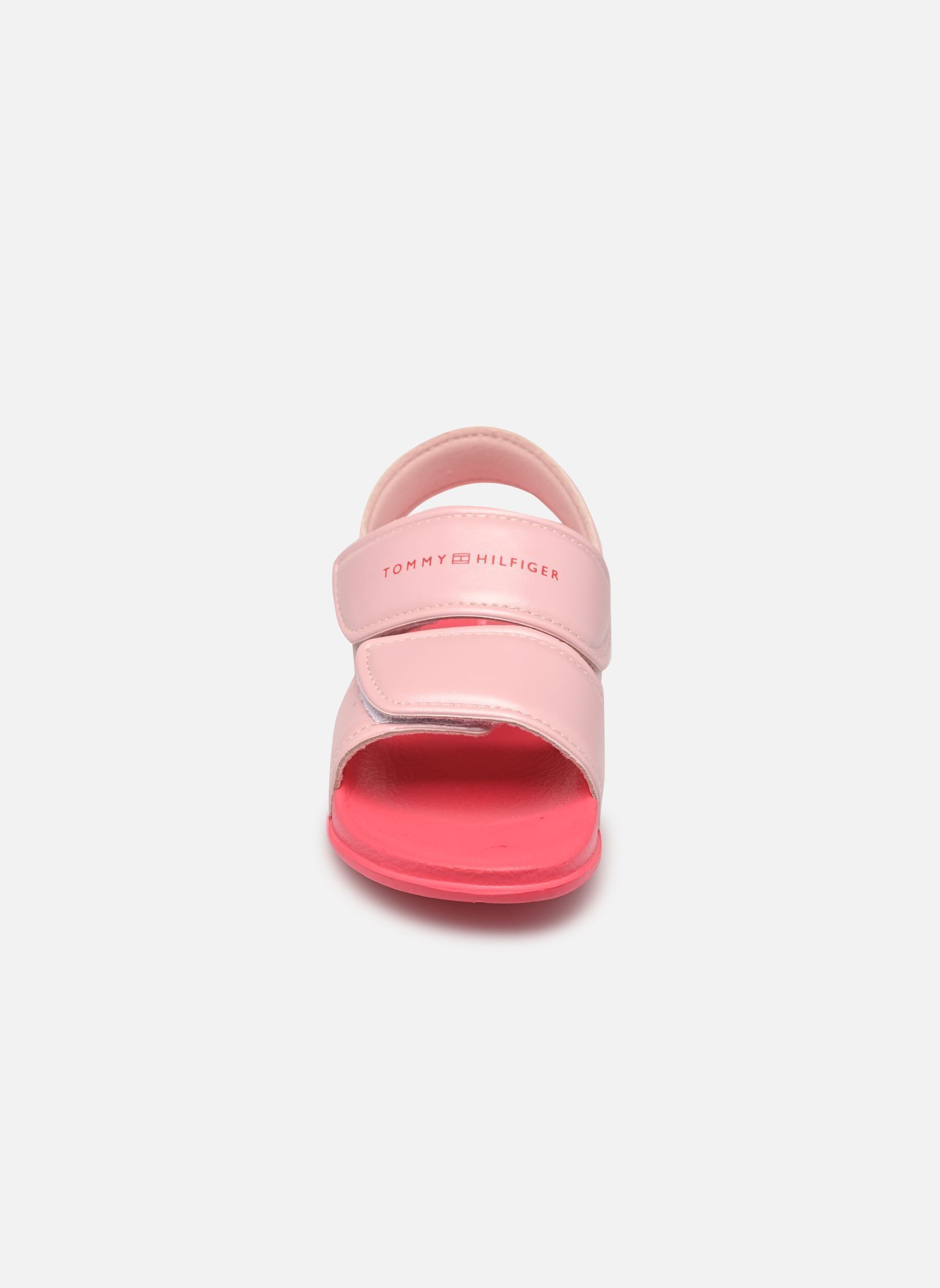 Sandalen VELCRO SANDAL PINK mädchen rosa Tommy Hilfiger Sandalen VELCRO SANDAL PINK mädchen rosa Pink