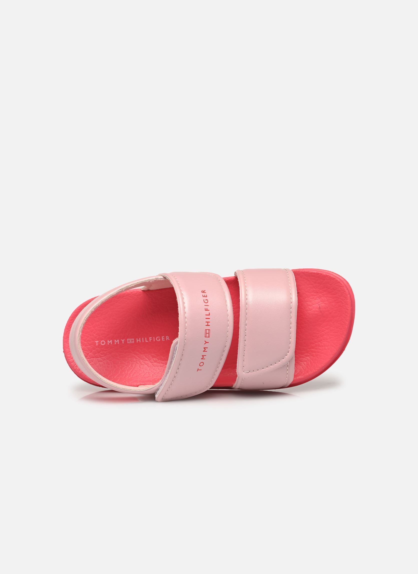 Sandalen VELCRO SANDAL PINK mädchen rosa Tommy Hilfiger Sandalen VELCRO SANDAL PINK mädchen rosa Pink