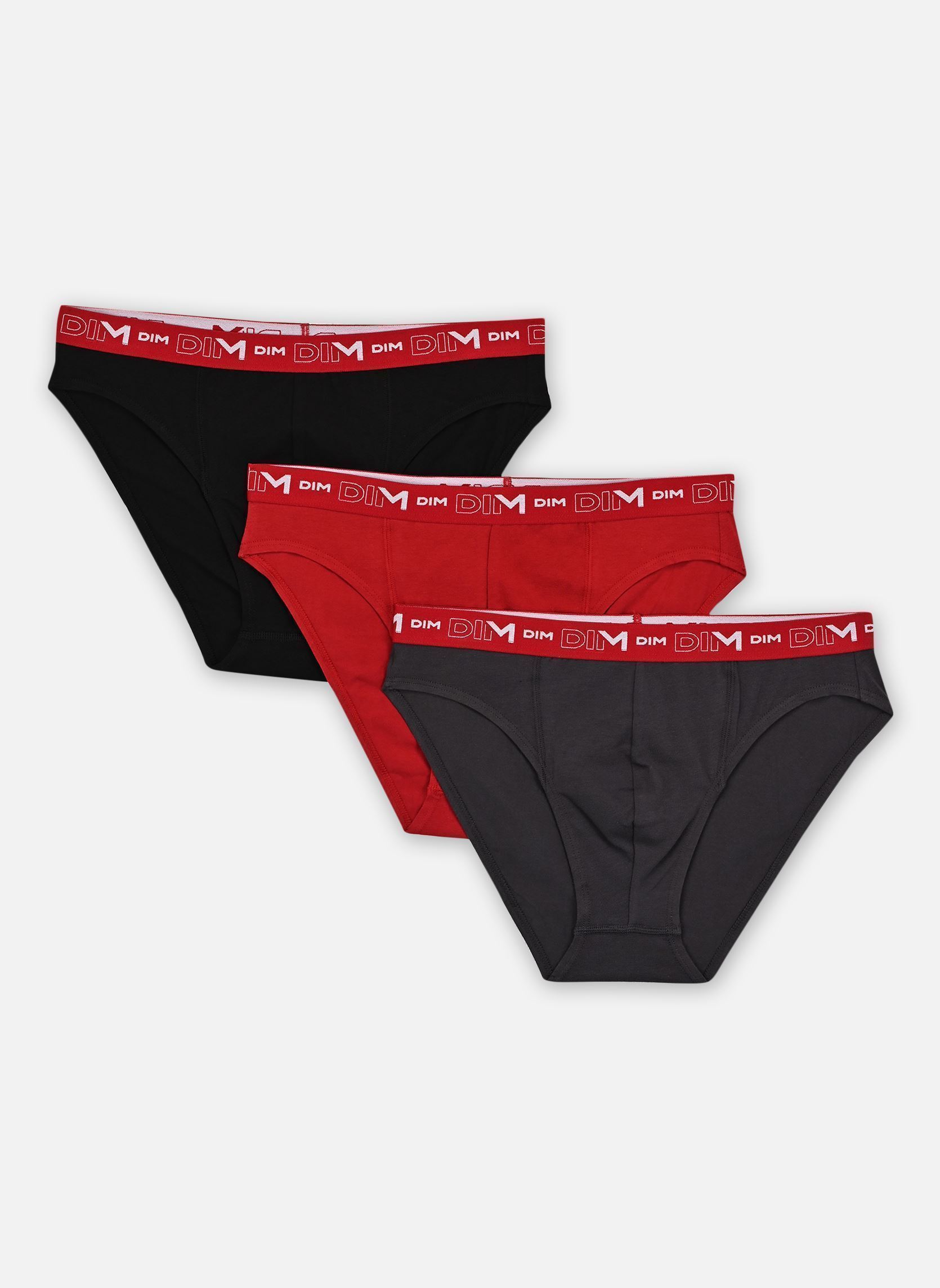 Slips DIM COTON STRETCH X3 EU - vue 10