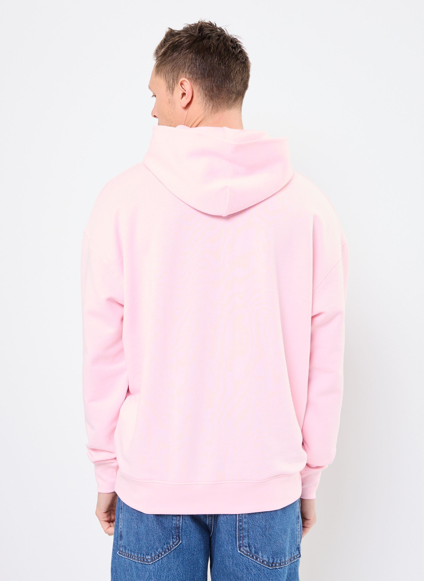 Hoodies E25 ANTO SWEAT CAPUCHE heren roze Gertrude Hoodies E25 ANTO SWEAT CAPUCHE heren roze LOTUS