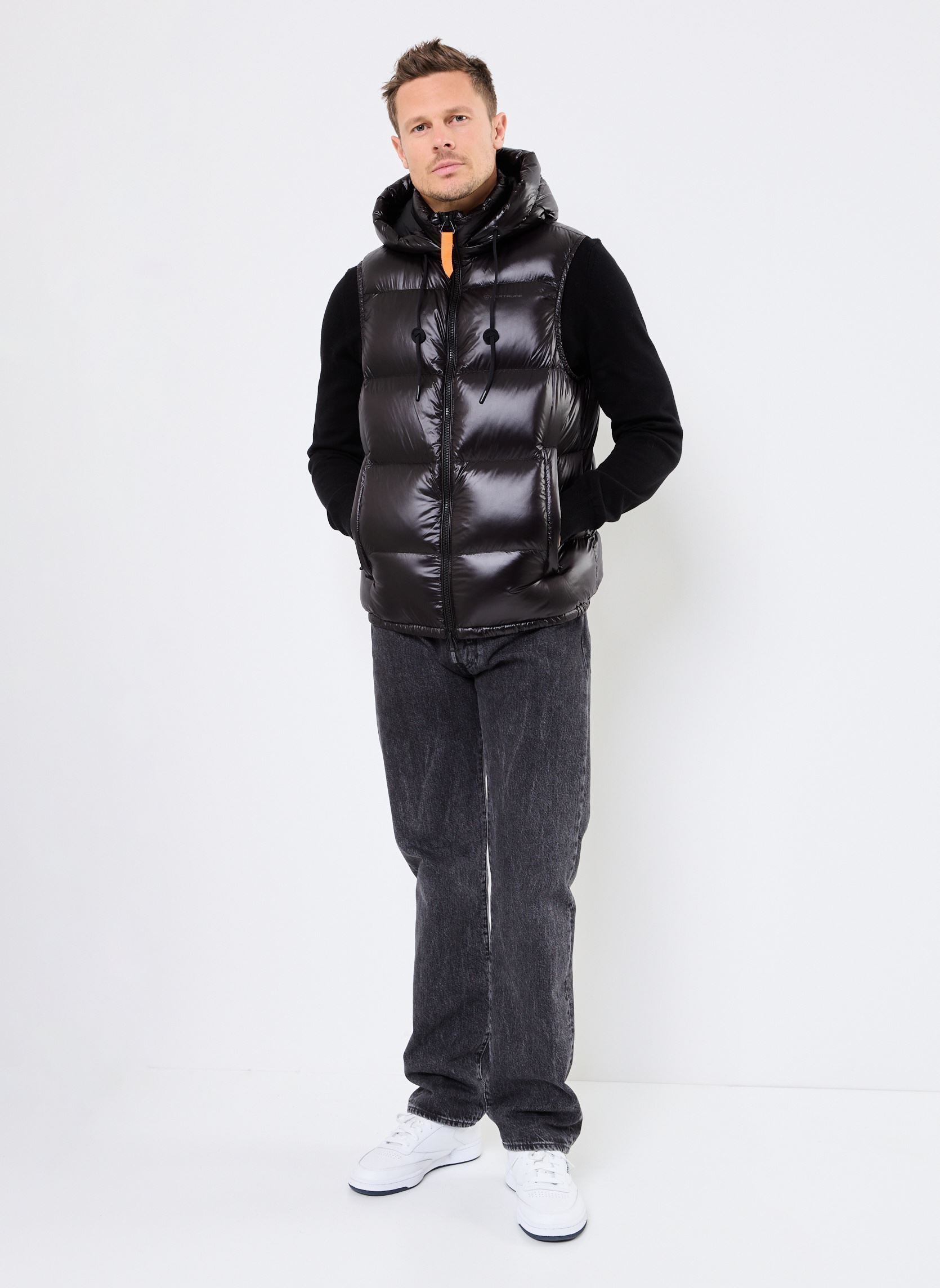 Doudounes sans manches Cesar Doudoune homme noir Gertrude Doudounes sans manches Cesar Doudoune homme noir BLACK