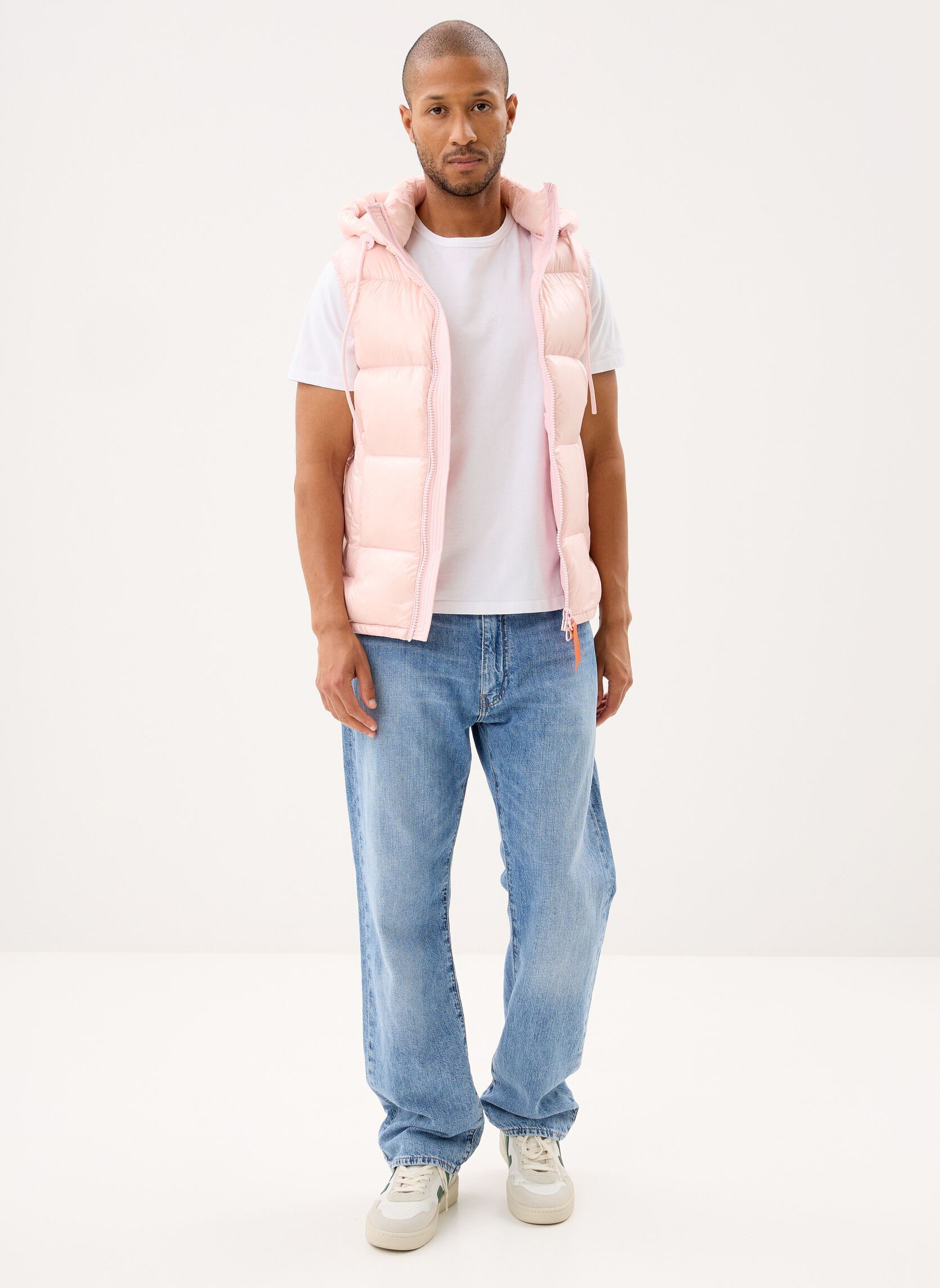 Doudounes sans manches Cesar Doudoune homme rose Gertrude Doudounes sans manches Cesar Doudoune homme rose BLUSH