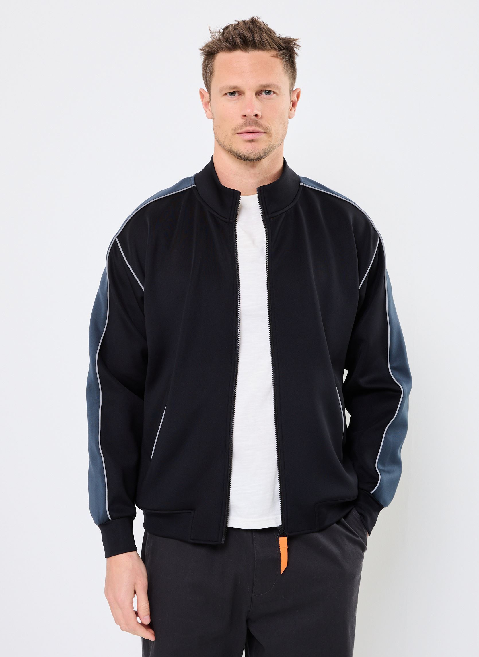 Trainingsvest E25 DAMIAN SUN VESTE JOGGING heren zwart Gertrude Trainingsvest E25 DAMIAN SUN VESTE JOGGING heren zwart BLACK