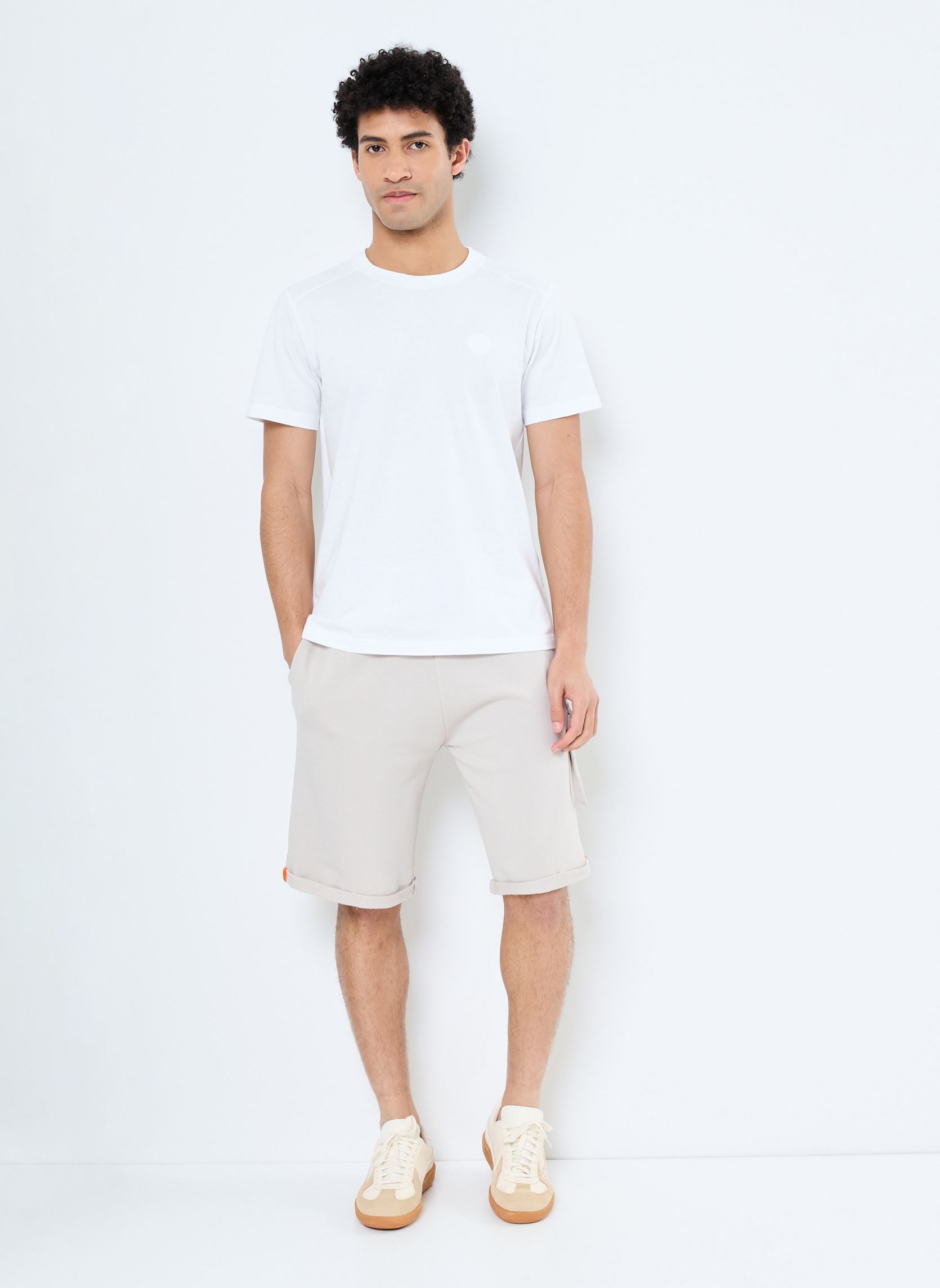 Pantaloncini E25 IVAN SHORT uomo bianco Gertrude Pantaloncini E25 IVAN SHORT uomo bianco LUNE