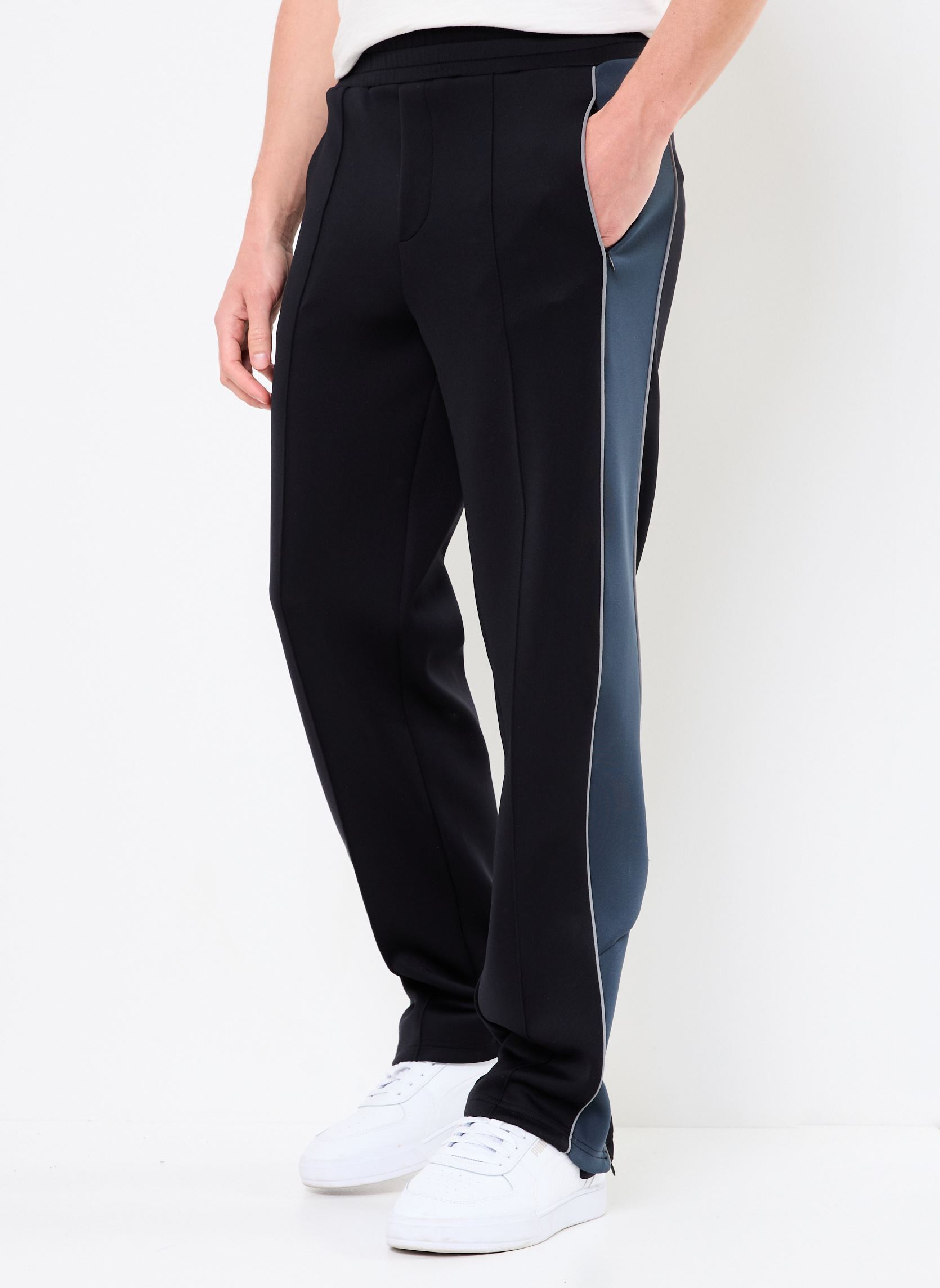 Pantalons droits E25 MATIJA SUN PANTALON homme noir Gertrude Pantalons droits E25 MATIJA SUN PANTALON homme noir BLACK