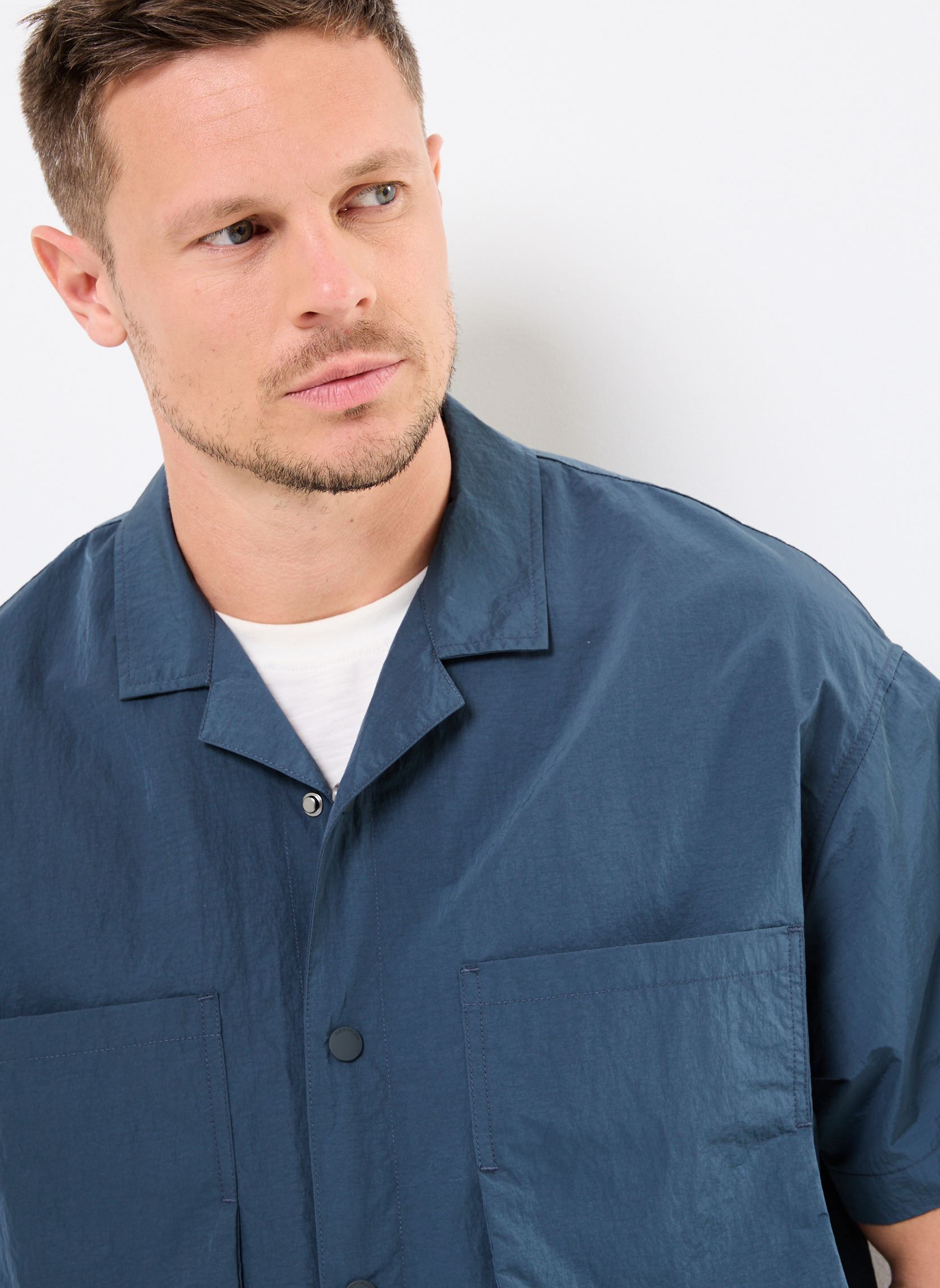 Hemden E25 NILS CHEMISE herren blau Gertrude Hemden E25 NILS CHEMISE herren blau NAVY