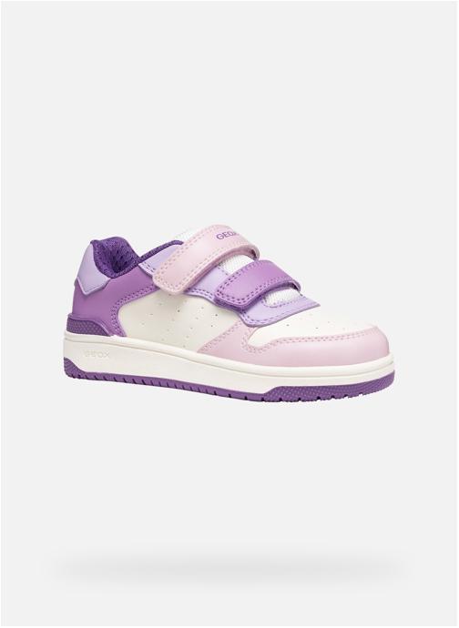 Geox Baskets basses WASHIBA GIRL fille blanc