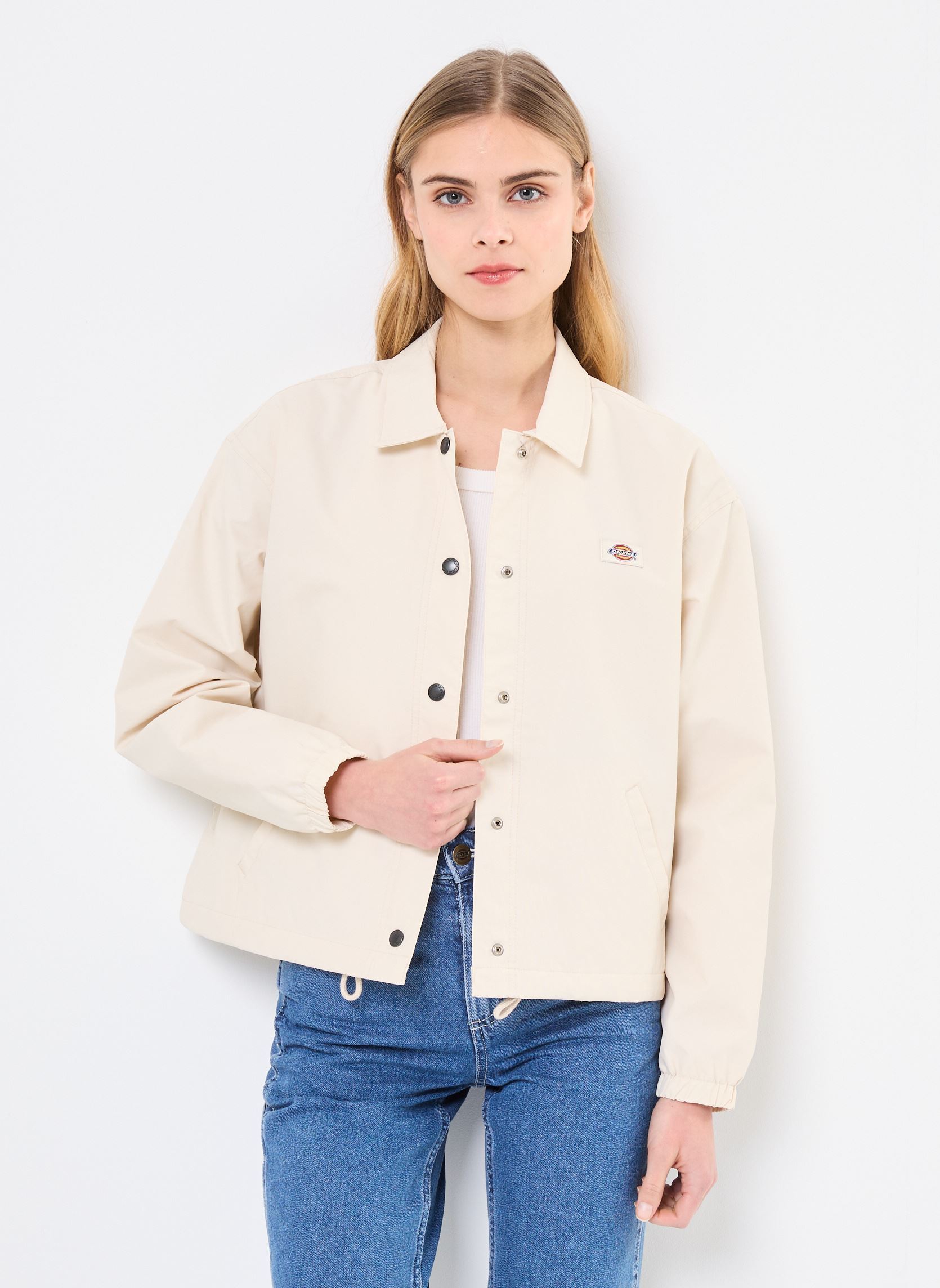 Vêtements Dickies OAKPORT CROPPED COACH JACKET W pour Accessoires