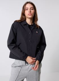 Vestes en jean OAKPORT CROPPED COACH JACKET W femme noir