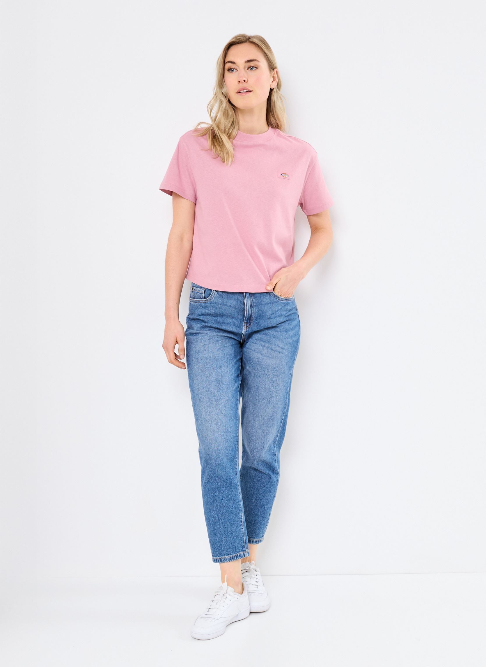 Tee-shirts OAKPORT BOXY SS TEE femme violet Dickies Tee-shirts OAKPORT BOXY SS TEE femme violet LILAS