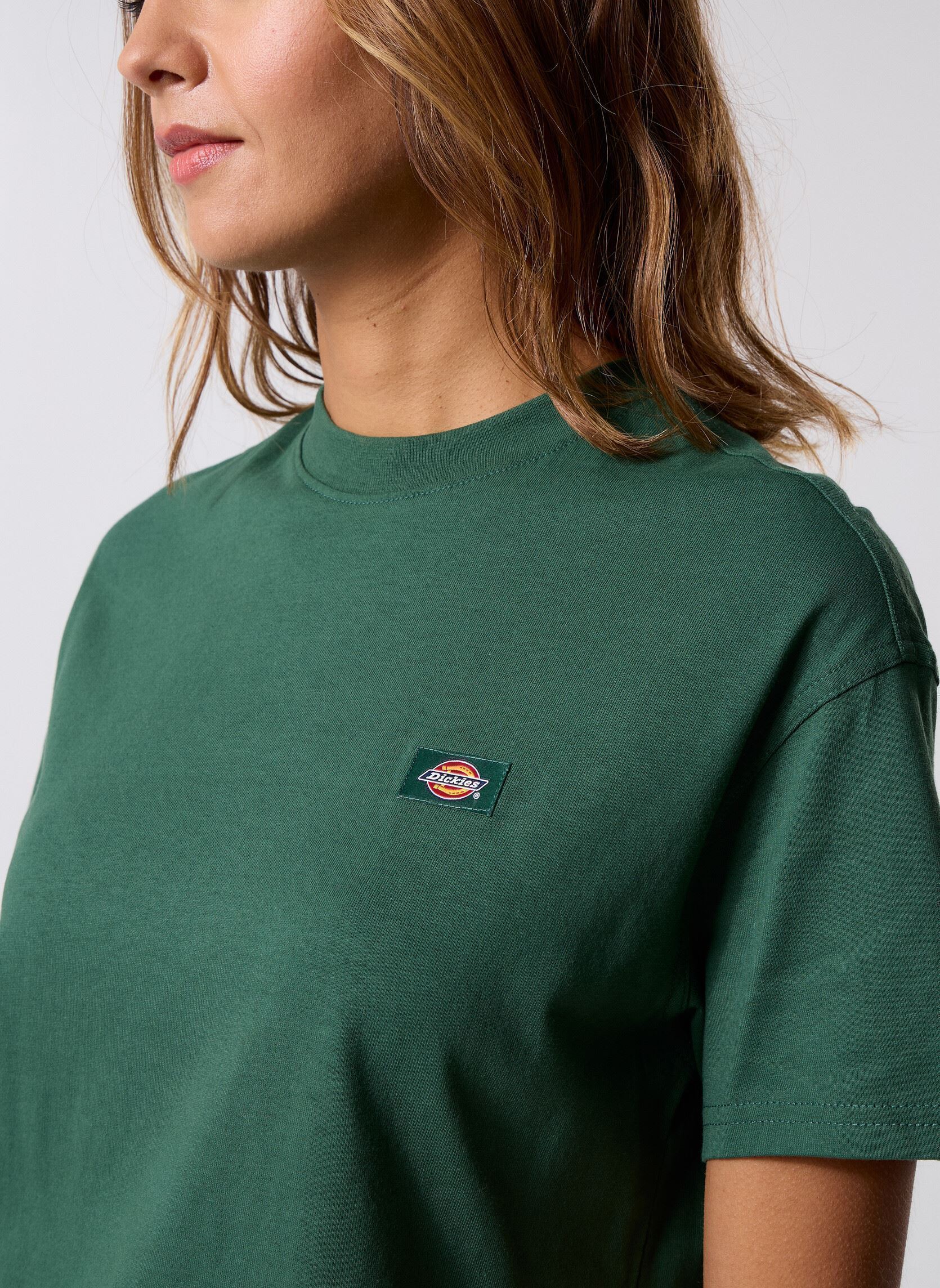 Tee-shirts OAKPORT BOXY SS TEE femme vert Dickies Tee-shirts OAKPORT BOXY SS TEE femme vert PINE NEEDLE GREEN