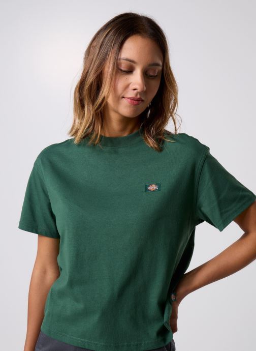 Dickies T-Shirts OAKPORT BOXY SS TEE damen grün