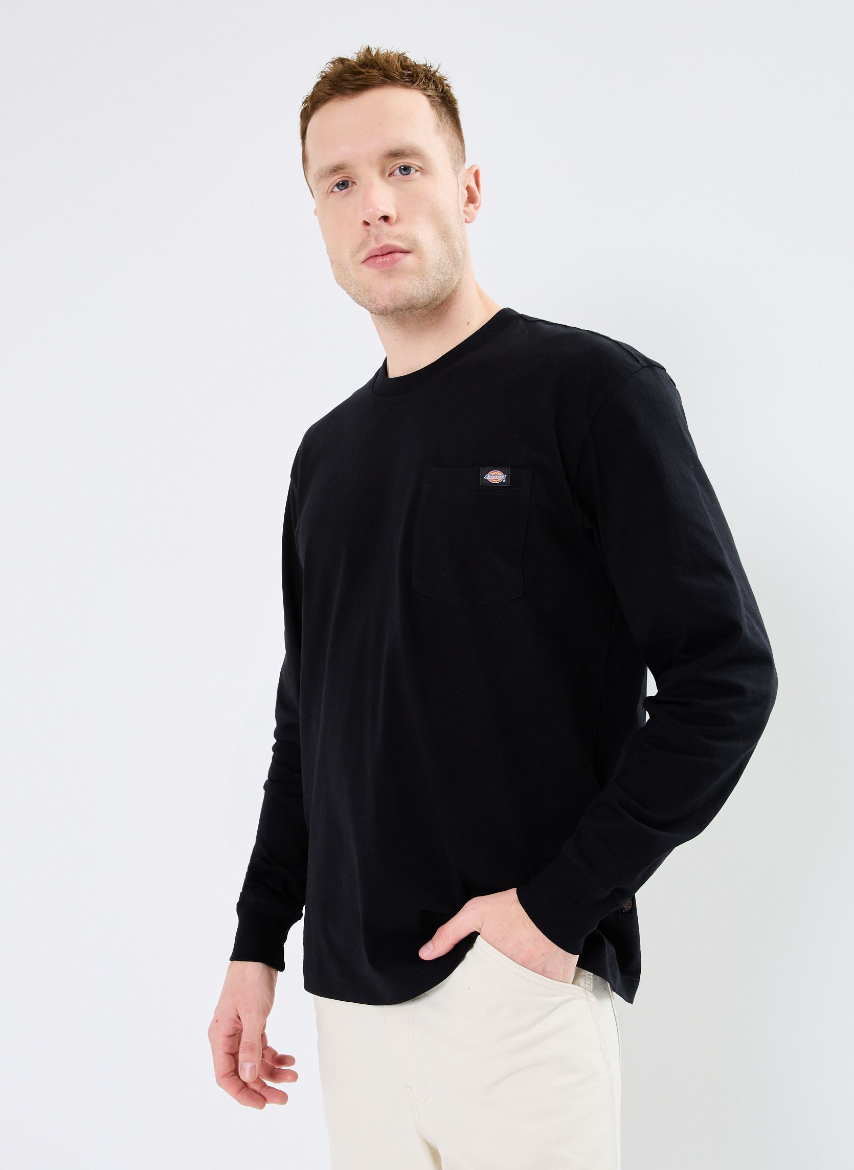 Vêtements Dickies LURAY POCKET TEE LS pour Accessoires